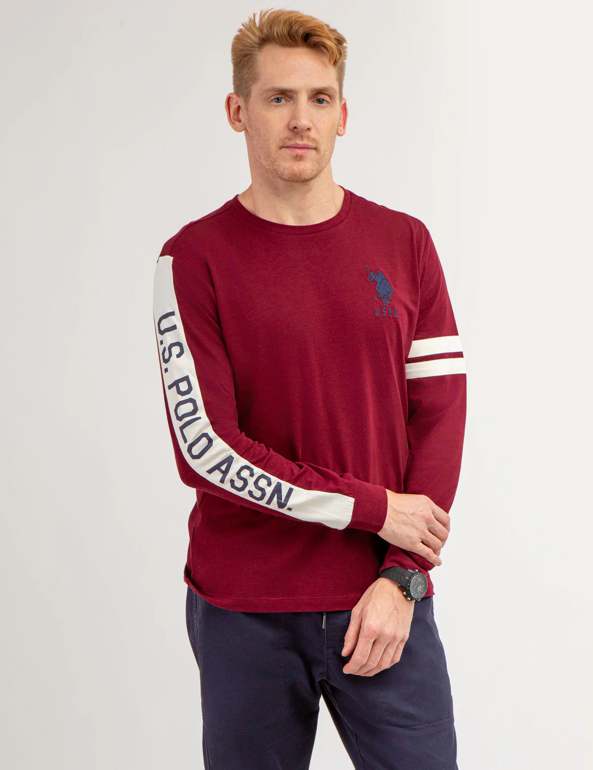 U.S. POLO ASSN. PIECED LONG SLEEVE T-SHIRT - Image 15