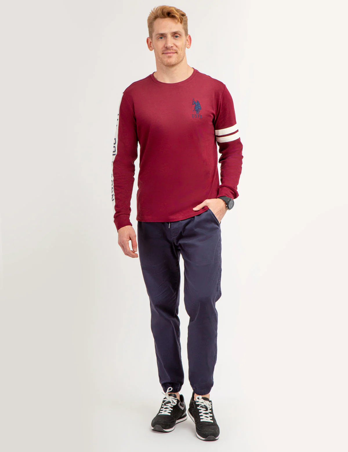 U.S. POLO ASSN. PIECED LONG SLEEVE T-SHIRT - Image 16