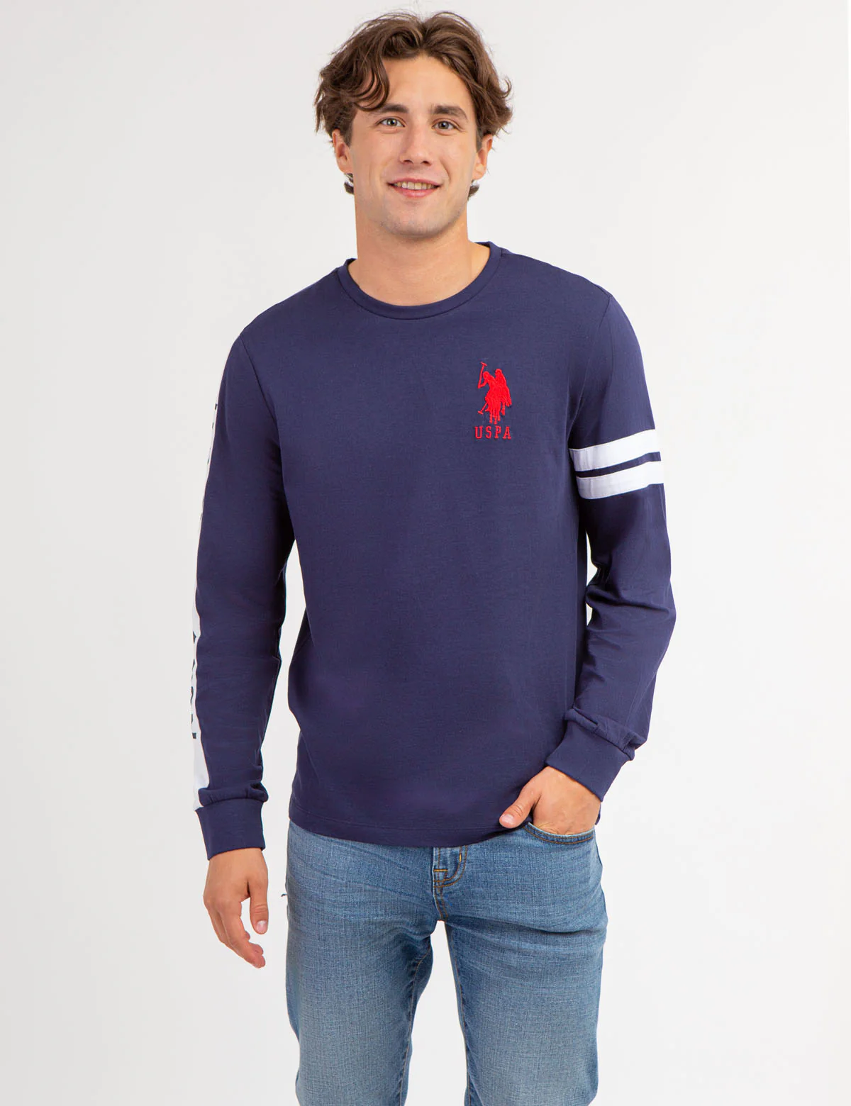 U.S. POLO ASSN. PIECED LONG SLEEVE T-SHIRT - Image 6
