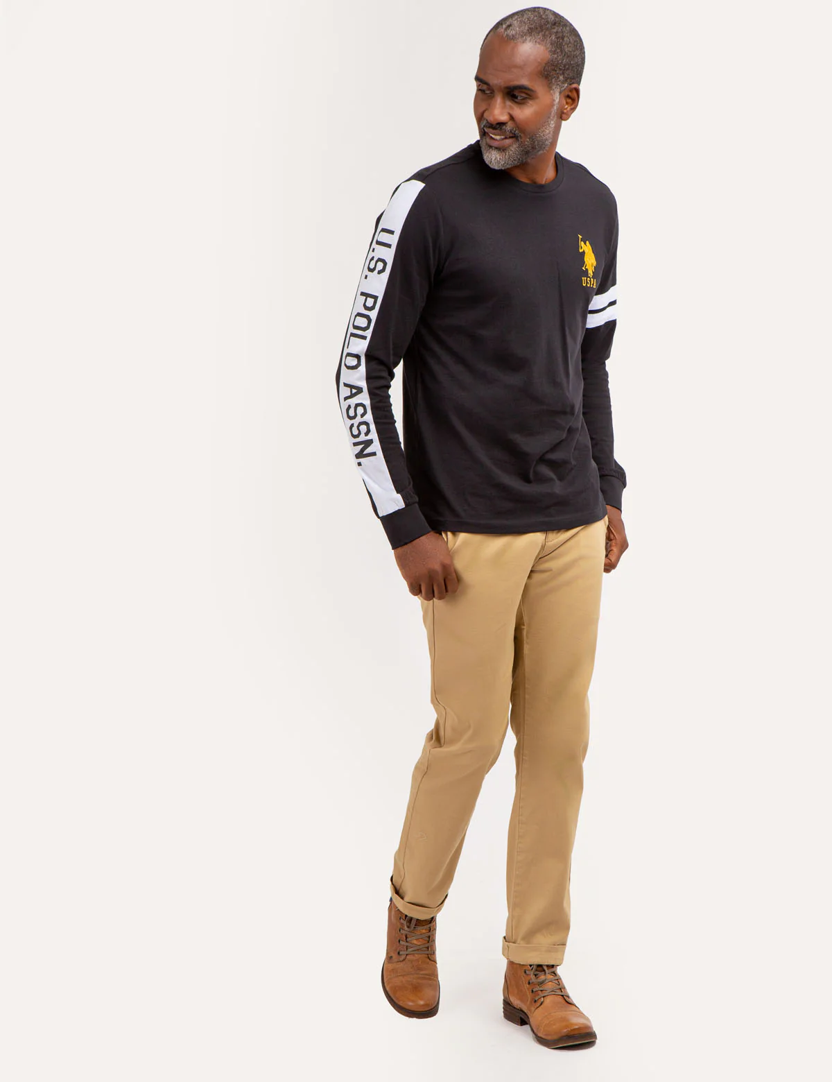 U.S. POLO ASSN. PIECED LONG SLEEVE T-SHIRT - Image 8