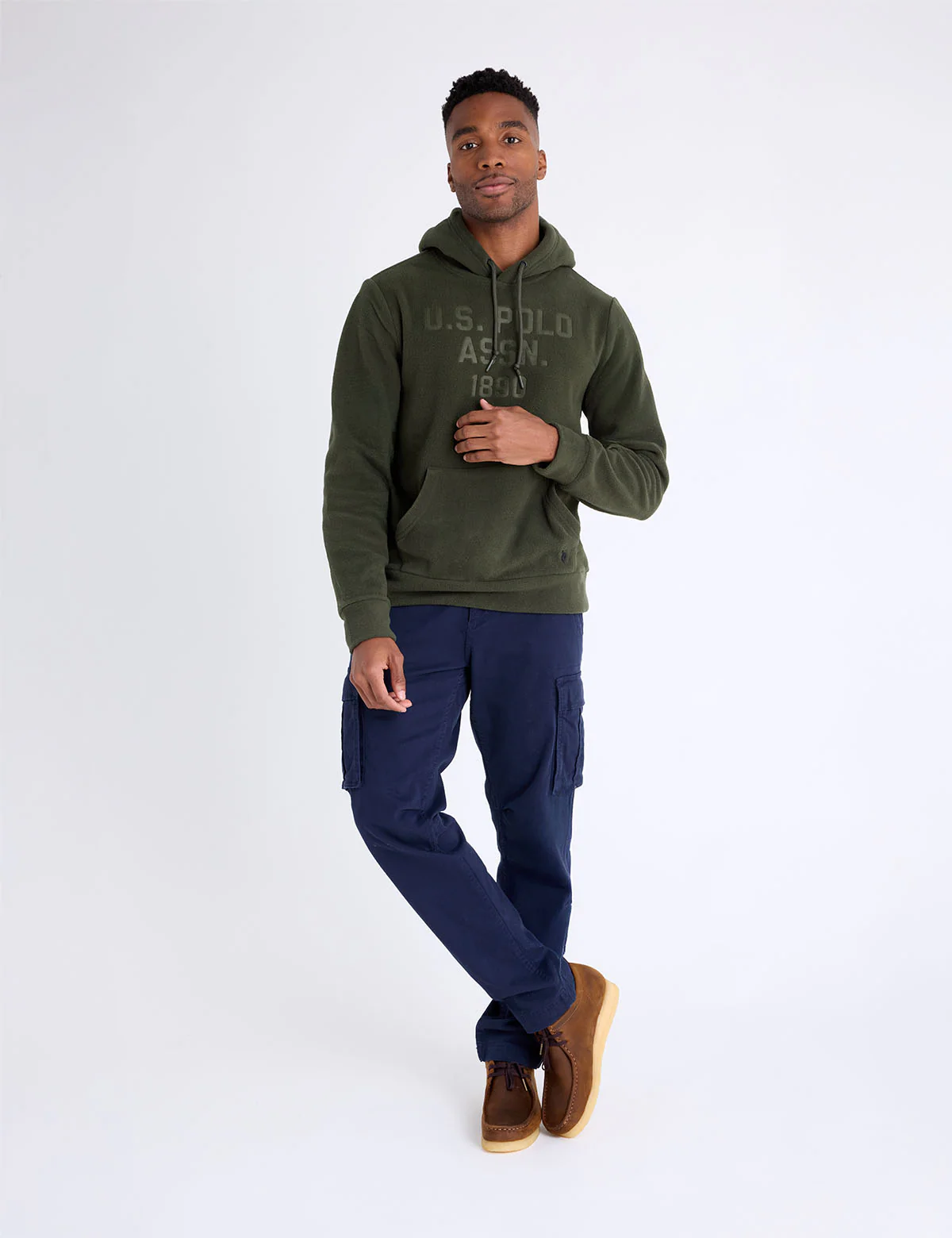 U.S. POLO ASSN. POLAR FLEECE HOODIE - Image 2