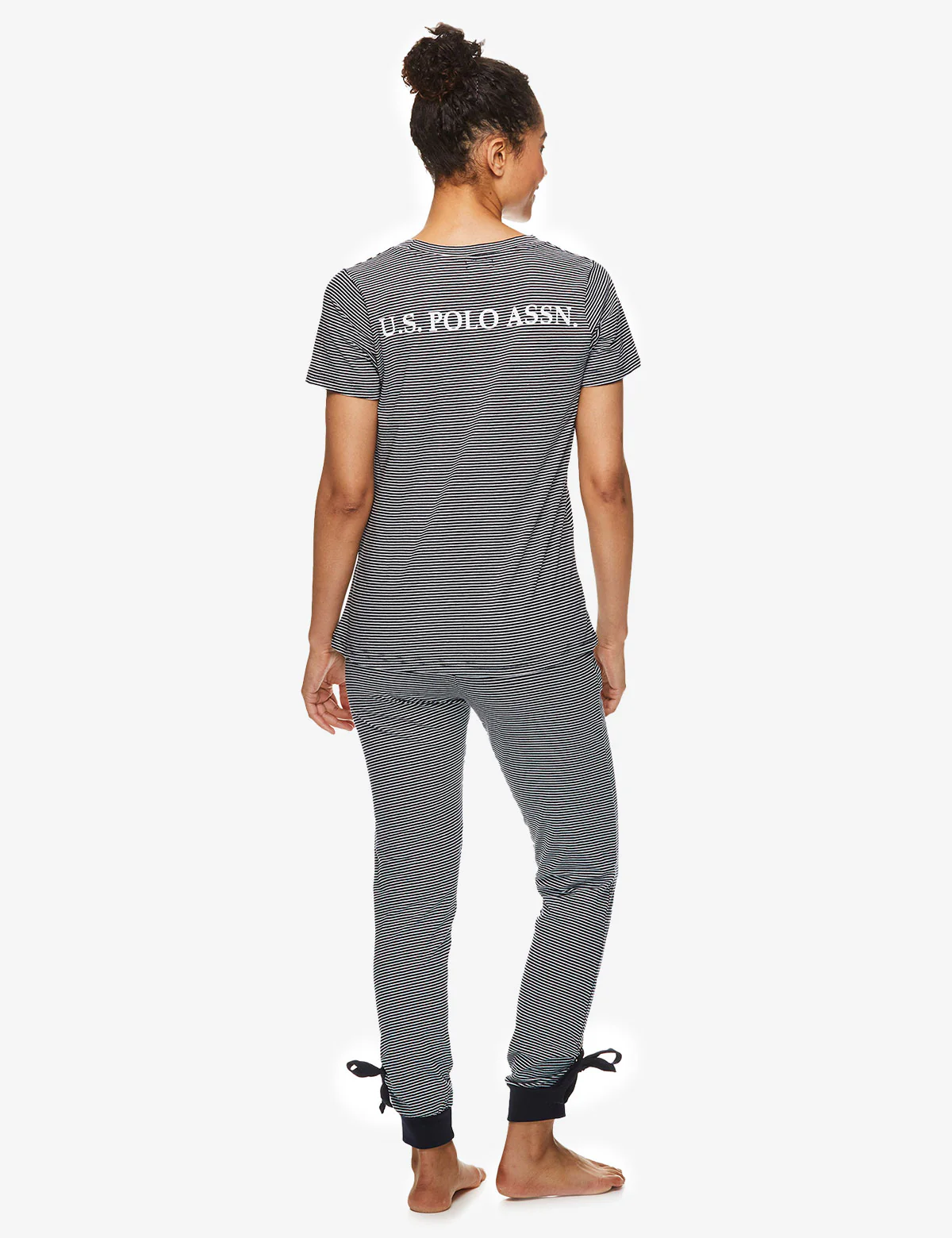 U.S. POLO ASSN. STRIPED LOUNGE SET - Image 2