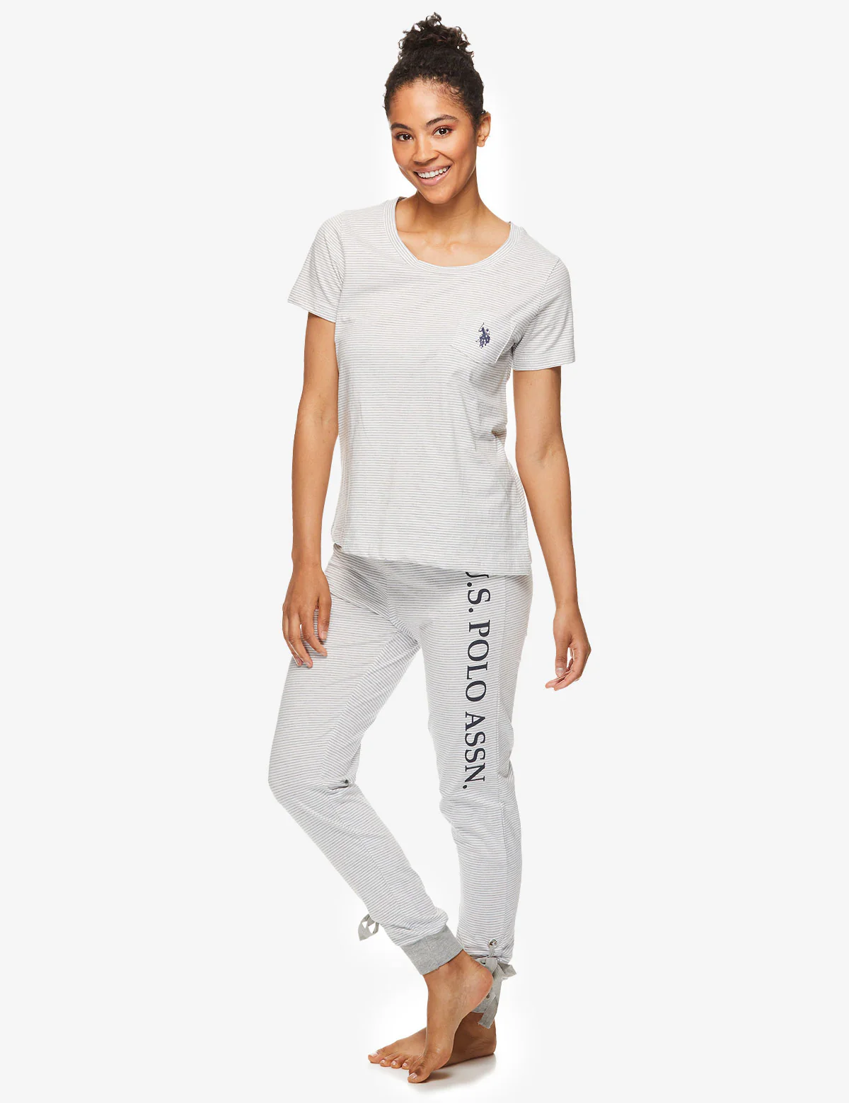 U.S. POLO ASSN. STRIPED LOUNGE SET - Image 6