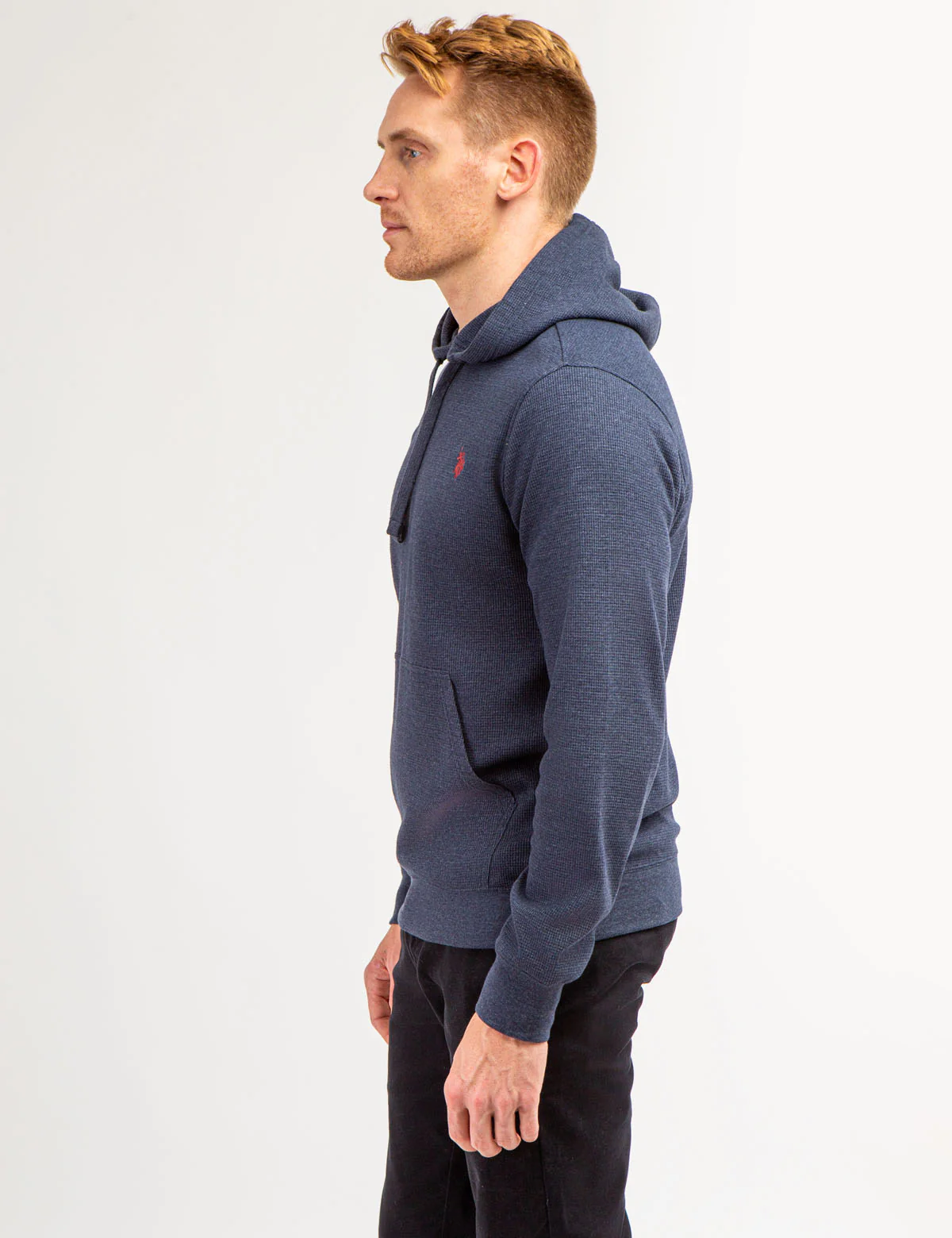 U.S. POLO ASSN. THERMAL PULLOVER HOODIE - Image 6