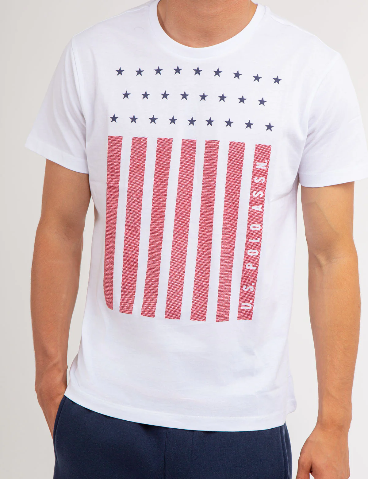 U.S. POLO ASSN. VERTICAL FLAG JERSEY T-SHIRT - Image 3