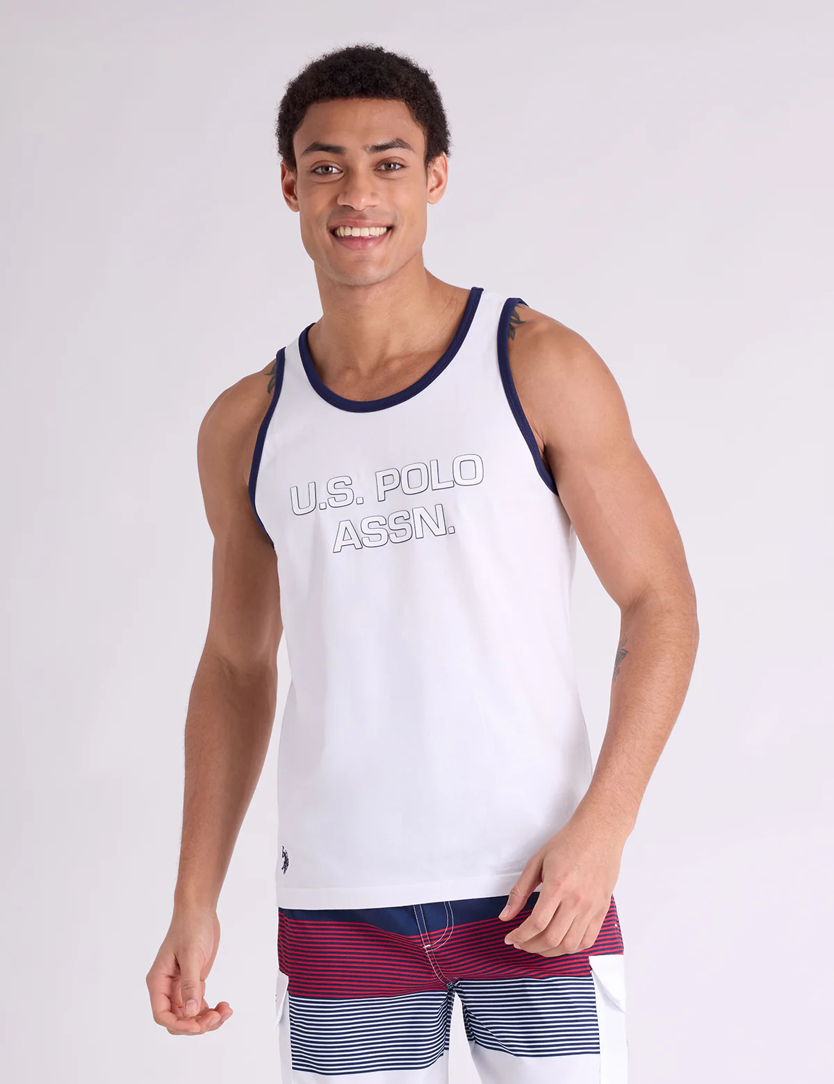 U.S. POLO ASSN. WORDMARK JERSEY TANK - Image 7