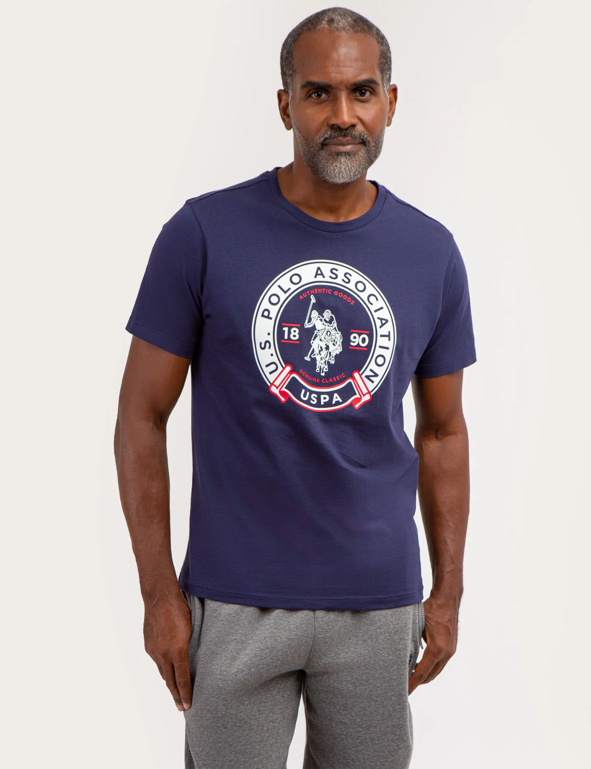 U.S. POLO ASSOCIATION ROUND GRAPHIC T-SHIRT