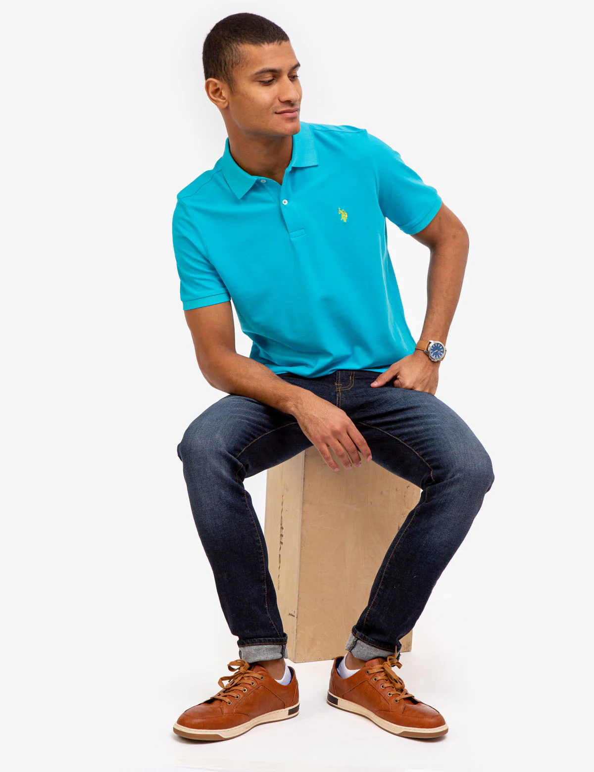 ULTIMATE PIQUE SOLID POLO SHIRT