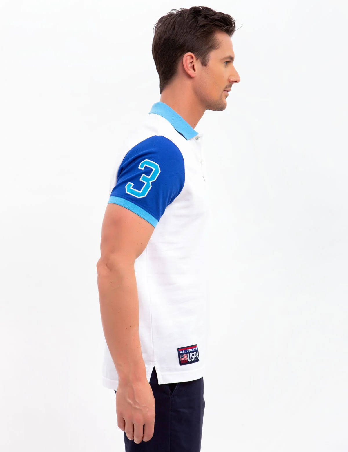 U.S. POLO ASSN. VERTICAL POLO SHIRT - Image 5