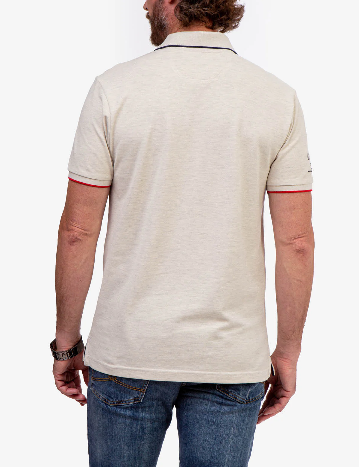 USA APPLIQUED PIQUE POLO SHIRT - Image 4