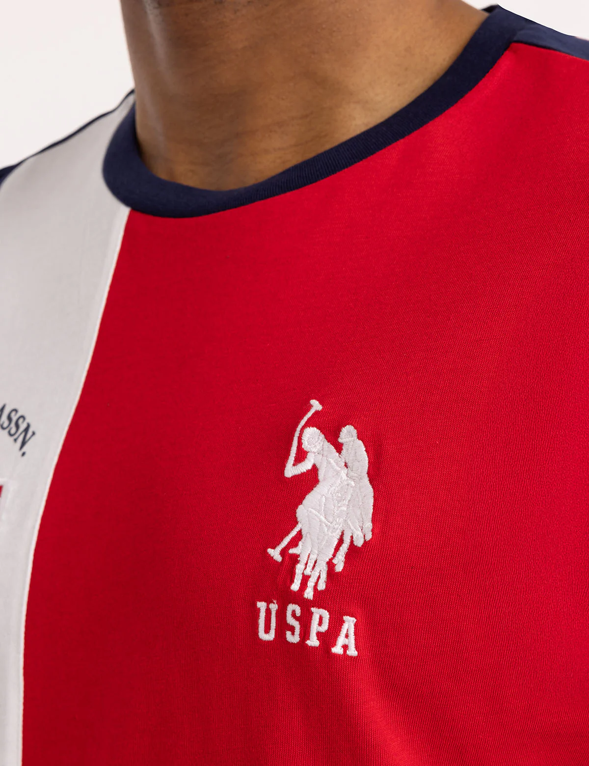 USA COLOR BLOCK JERSEY T-SHIRT - Image 6