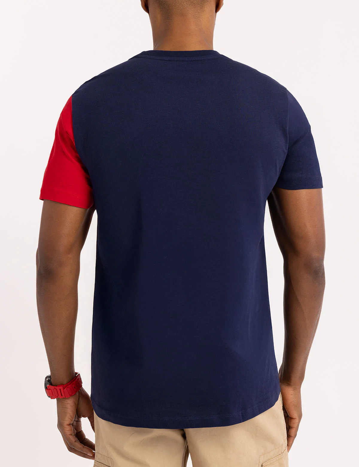 USA COLOR BLOCK JERSEY T-SHIRT - Image 7