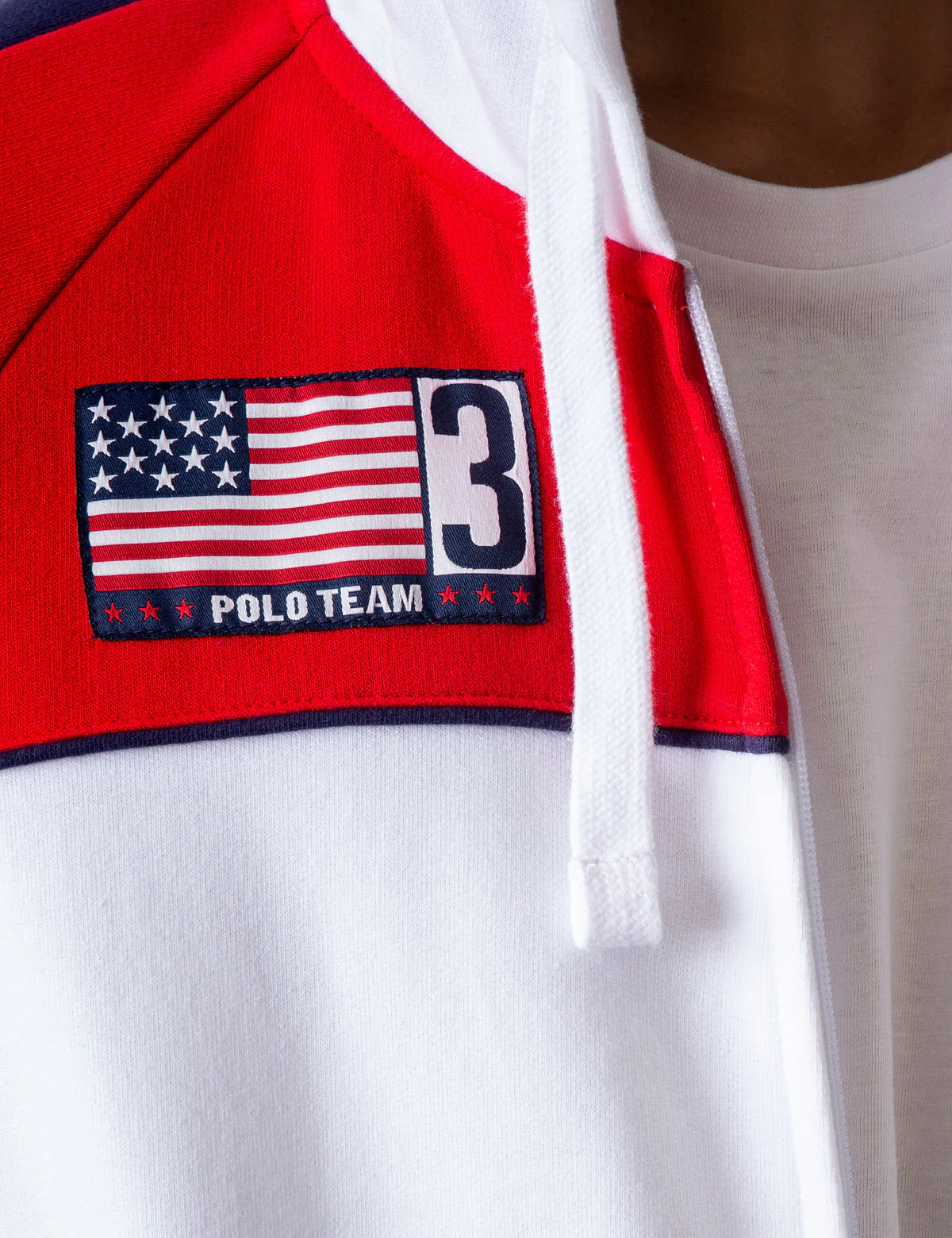 USA COLORBLOCK ZIP UP HOODED SWEATSHRIT - Image 12