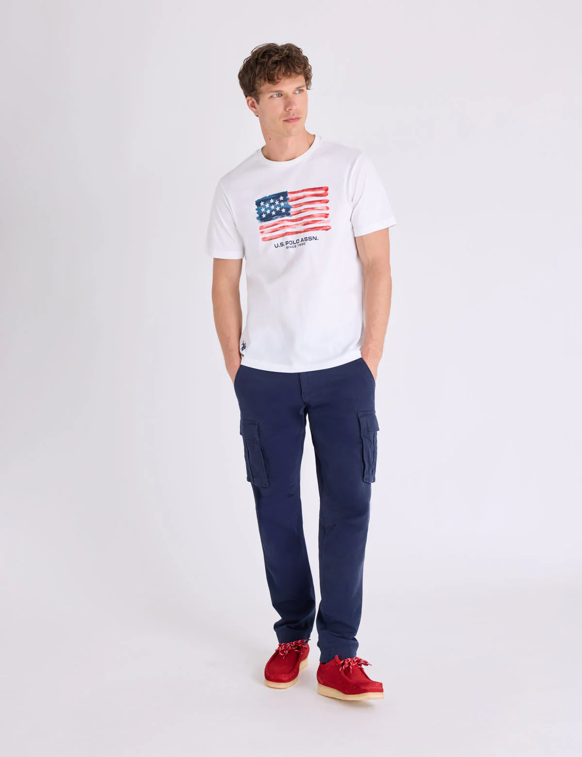 USA FLAG GRAPHIC PRINT T-SHIRT - Image 4