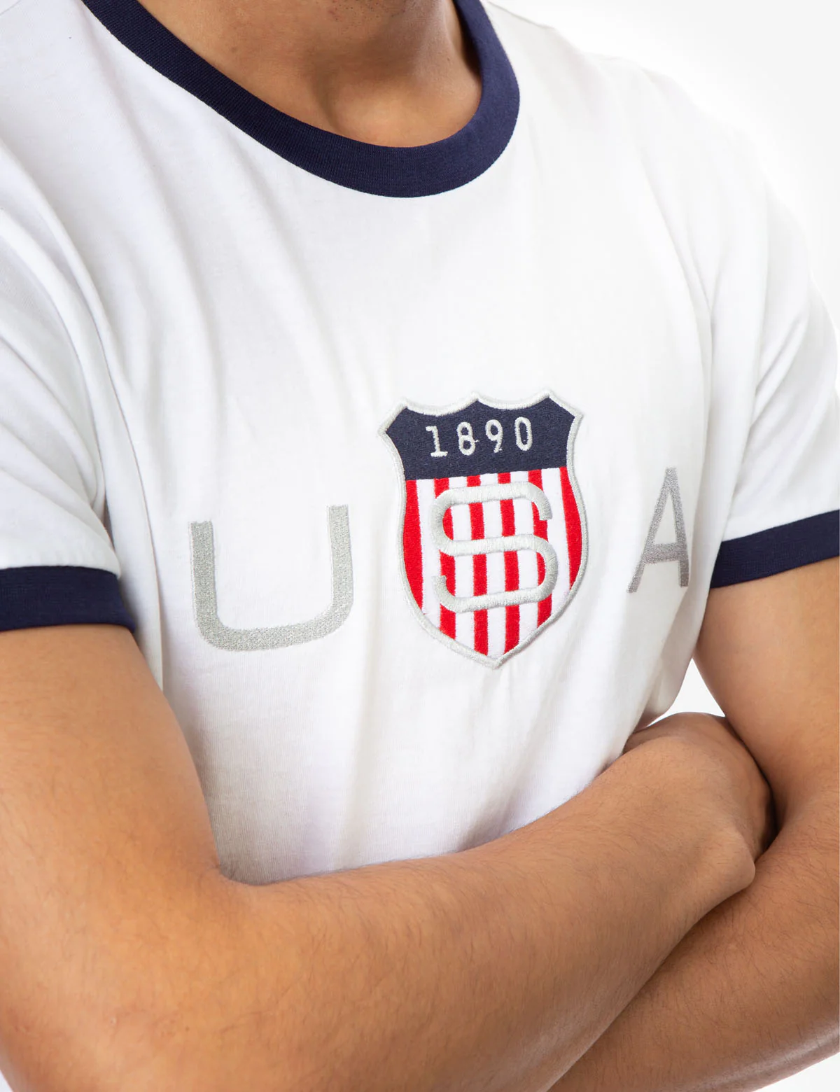 USA LOGO CREW NECK T-SHIRT - Image 15