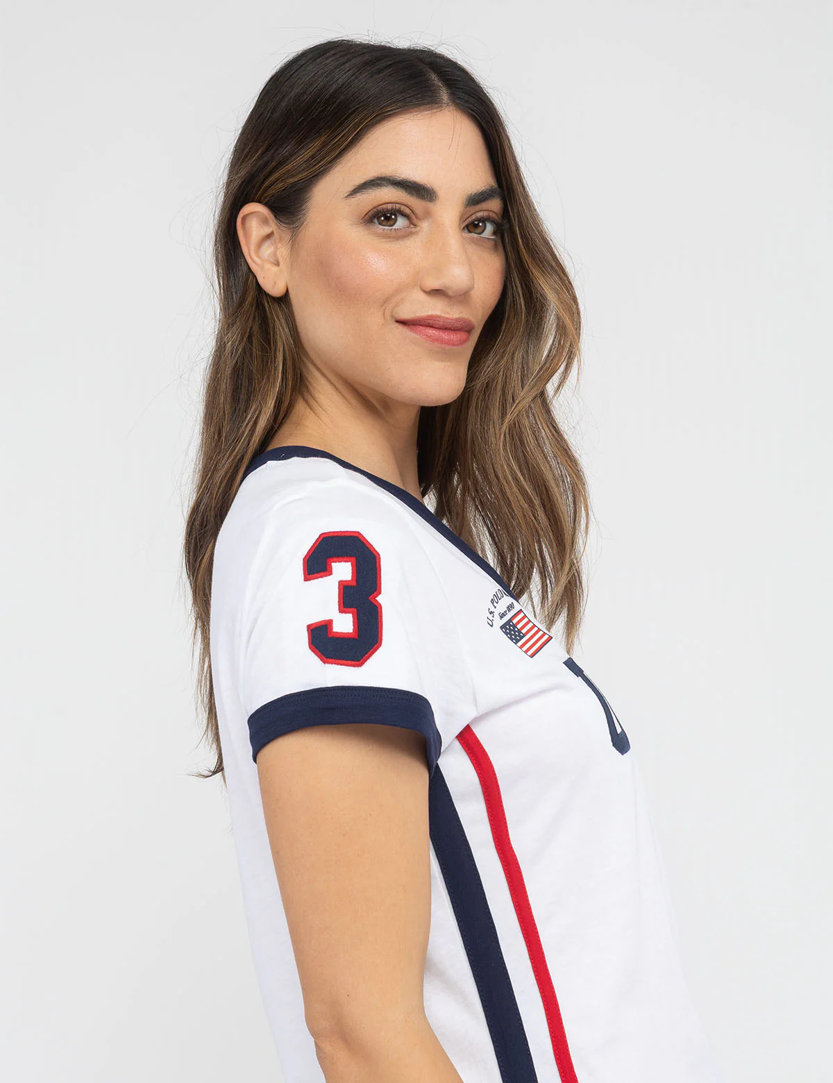 USA SIGNATURE STRIPE T-SHIRT - Image 3