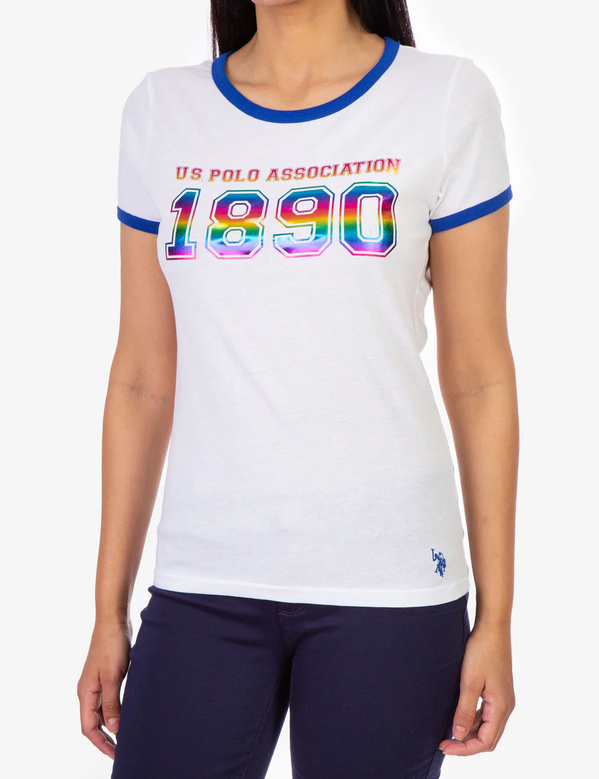 USPA 1890 RAINBOW GRAPHIC T-SHIRT - Image 5