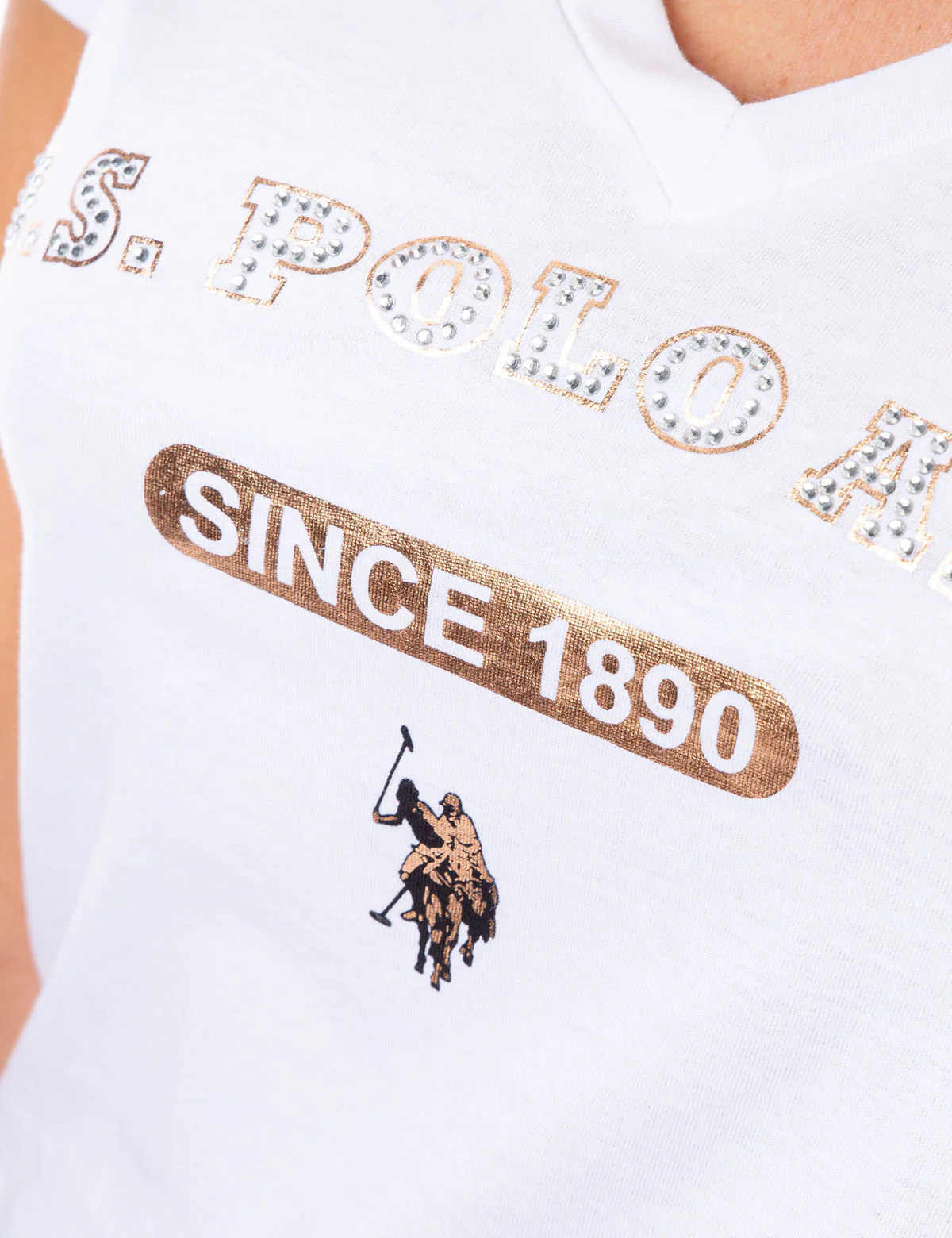 USPA BLING LOGO T-SHIRT - Image 3