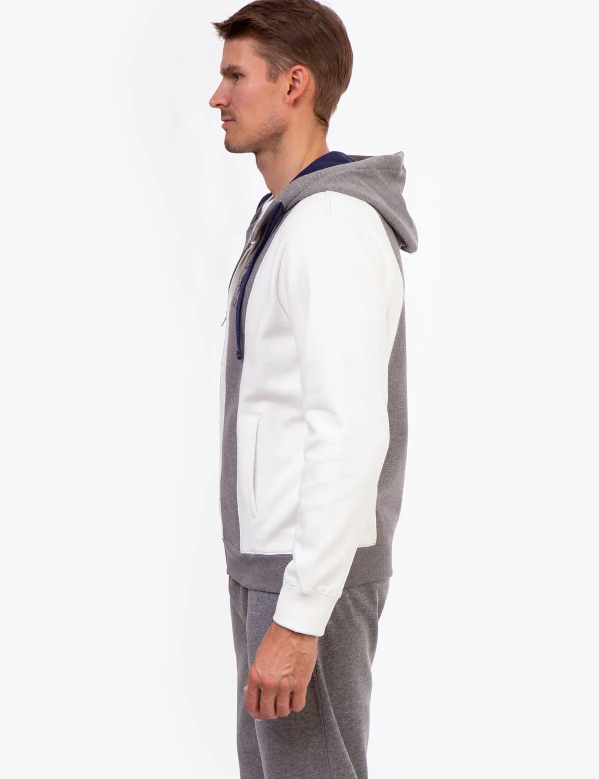 USPA COLORBLOCK FULL ZIP FLEECE HOODIE - Image 3