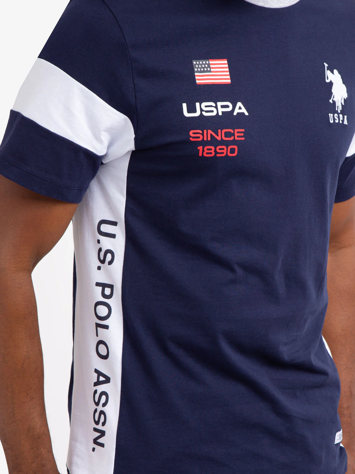 USPA COLORBLOCK JERSEY T-SHIRT - Image 10