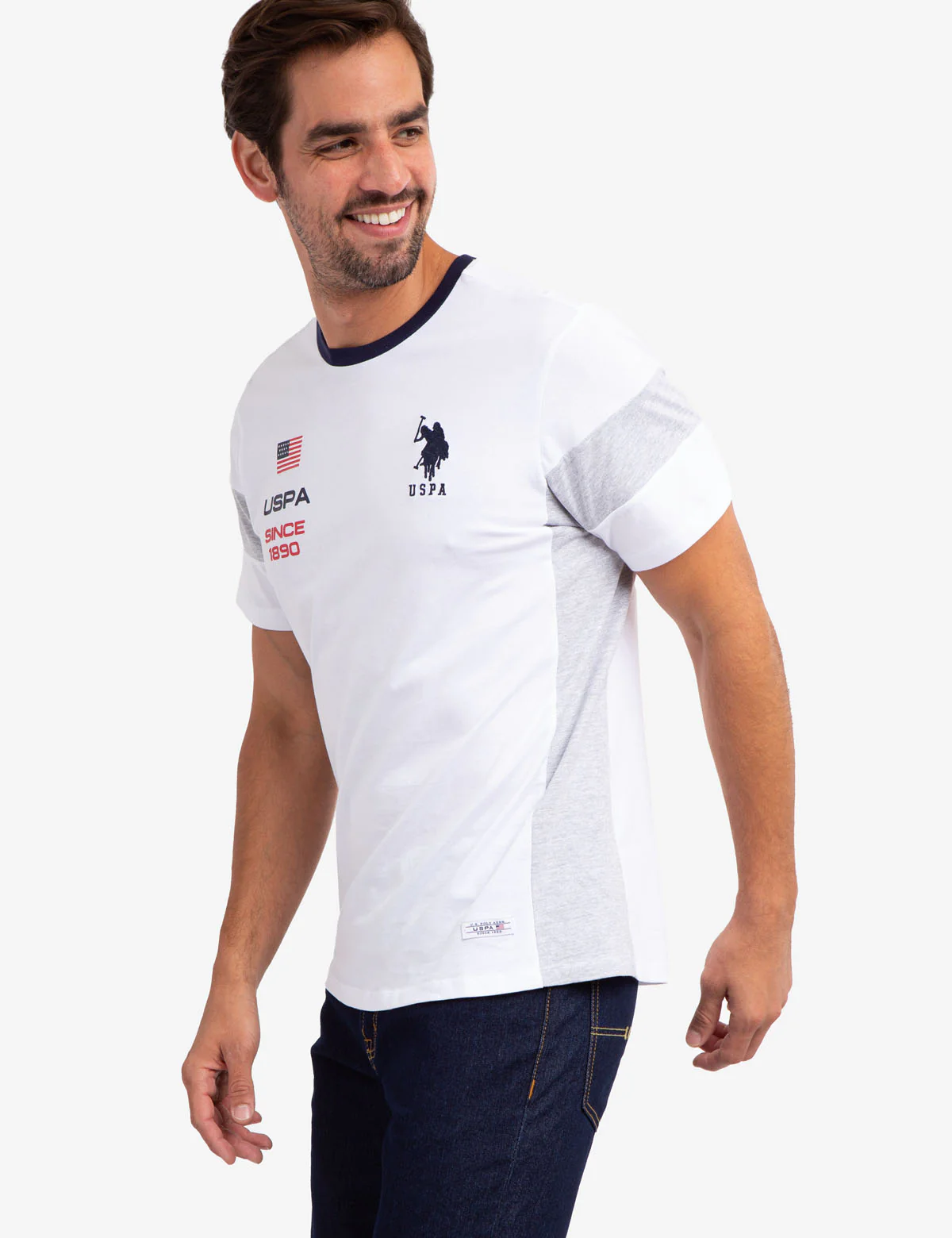 USPA COLORBLOCK JERSEY T-SHIRT - Image 14