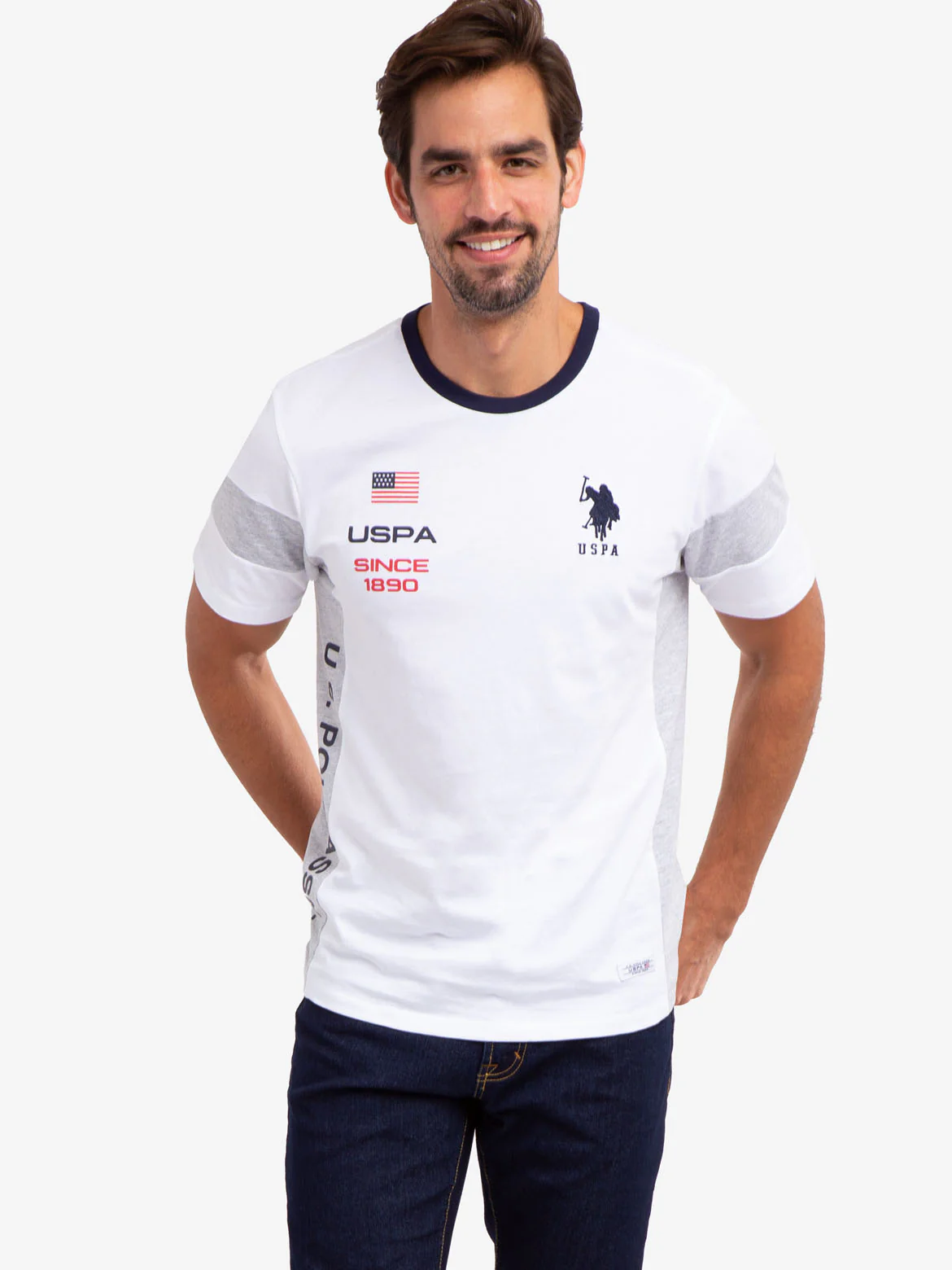 USPA COLORBLOCK JERSEY T-SHIRT - Image 16