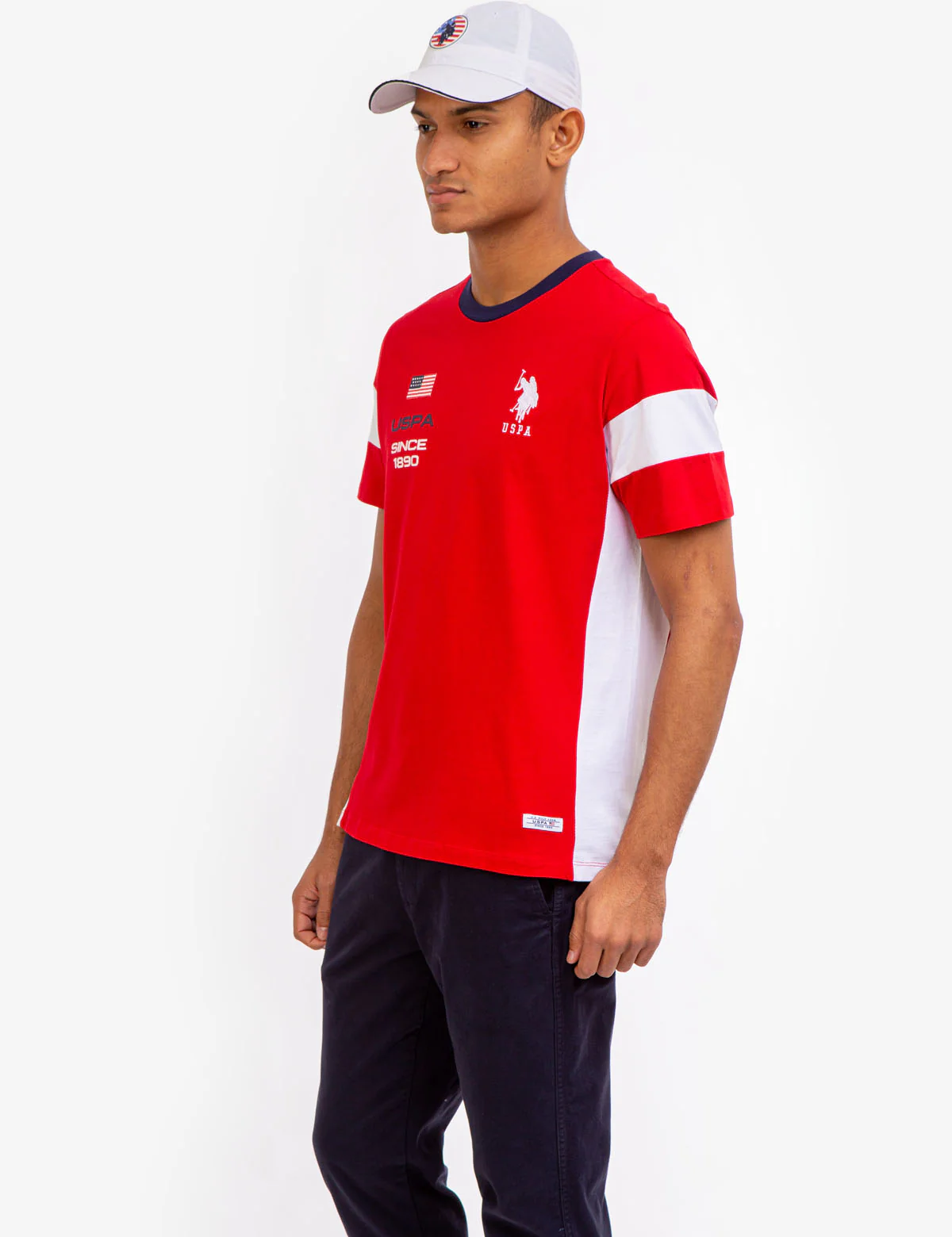 USPA COLORBLOCK JERSEY T-SHIRT - Image 4