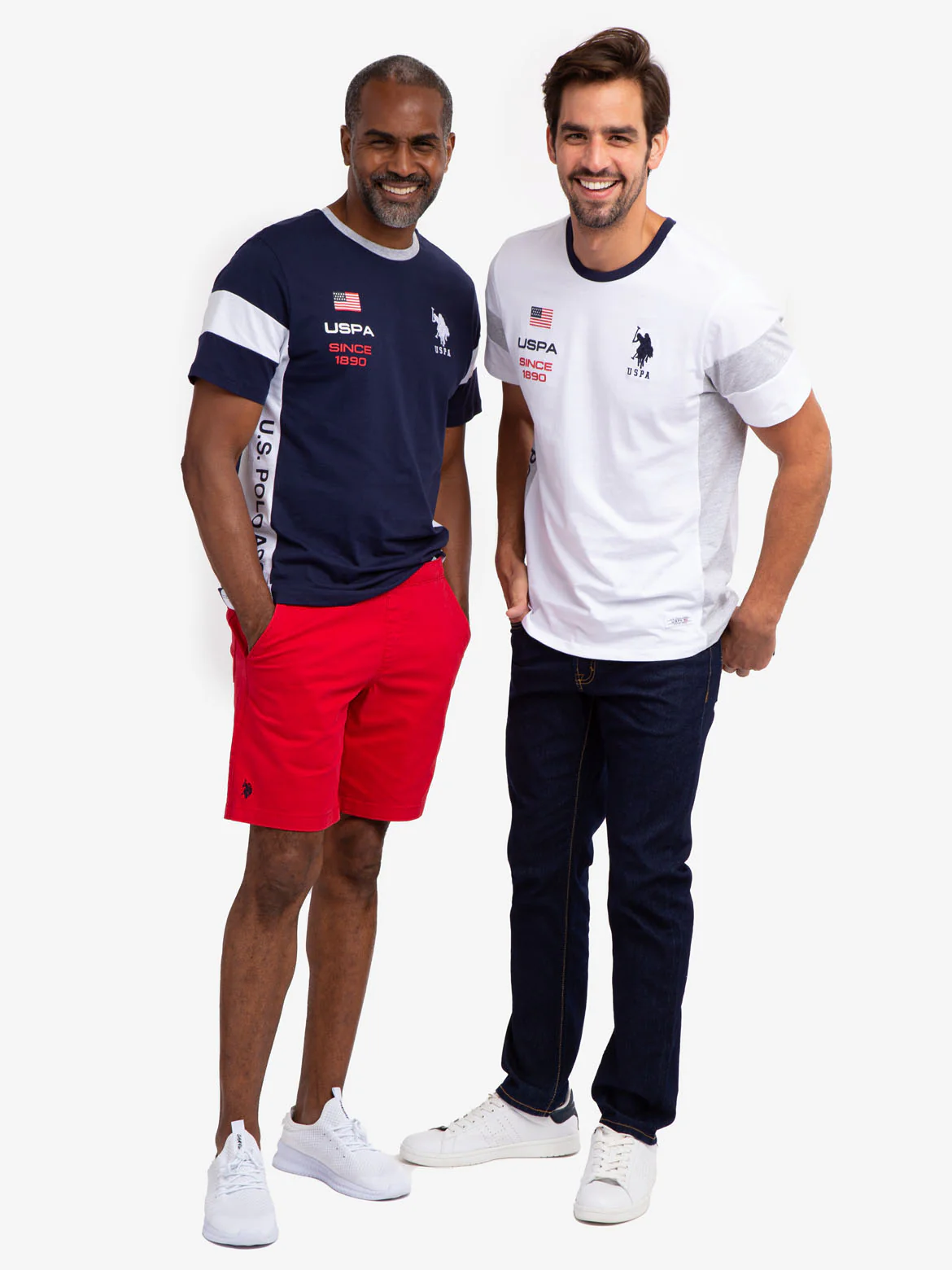 USPA COLORBLOCK JERSEY T-SHIRT - Image 6