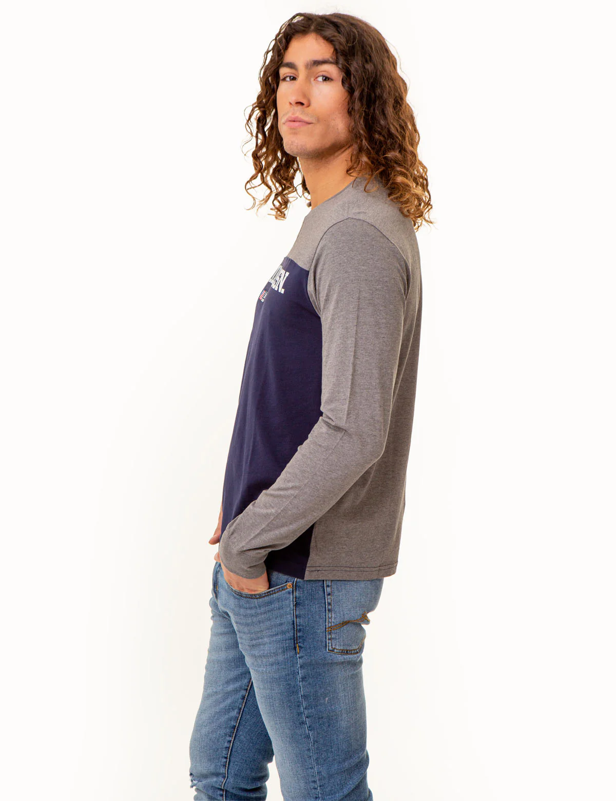 USPA COLORBLOCK LONG SLEEVE T-SHIRT - Image 3