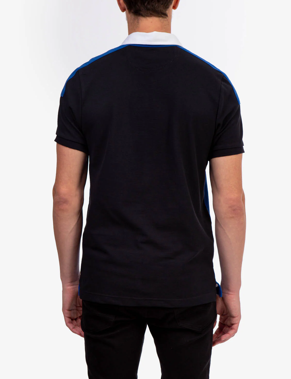 USPA COLORBLOCK PIECED POLO SHIRT - Image 4