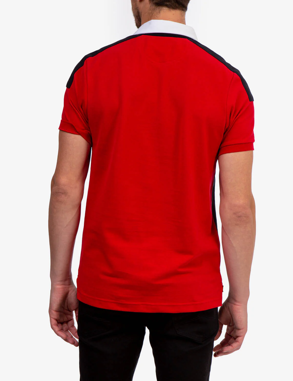 USPA COLORBLOCK PIECED POLO SHIRT - Image 9