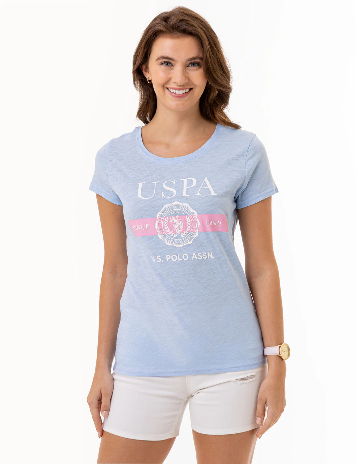 USPA CREST SEMI SCOOP GRAPHIC T-SHIRT - Image 7