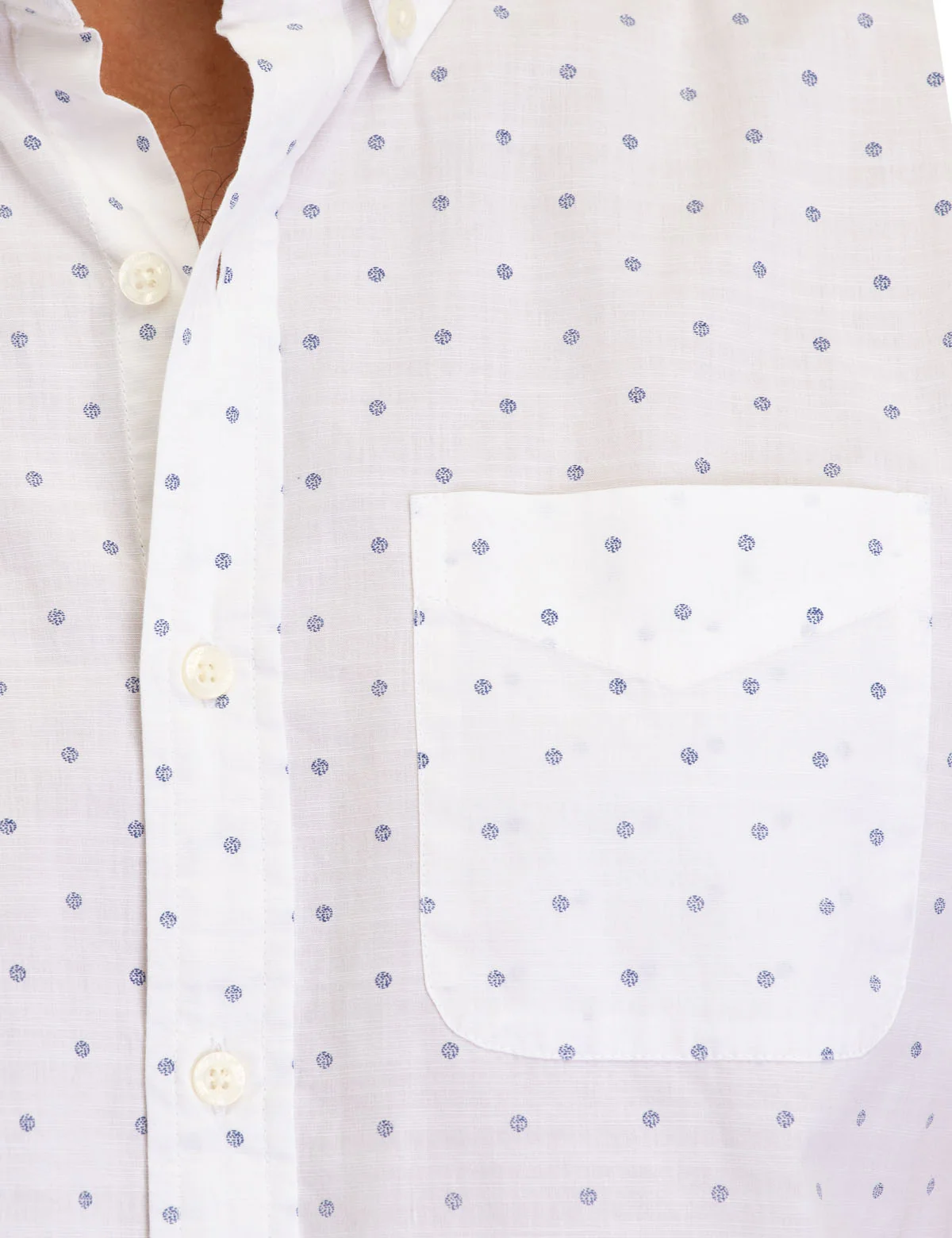 USPA DOT PRINT SHORT SLEEVE SHIRT - Image 5