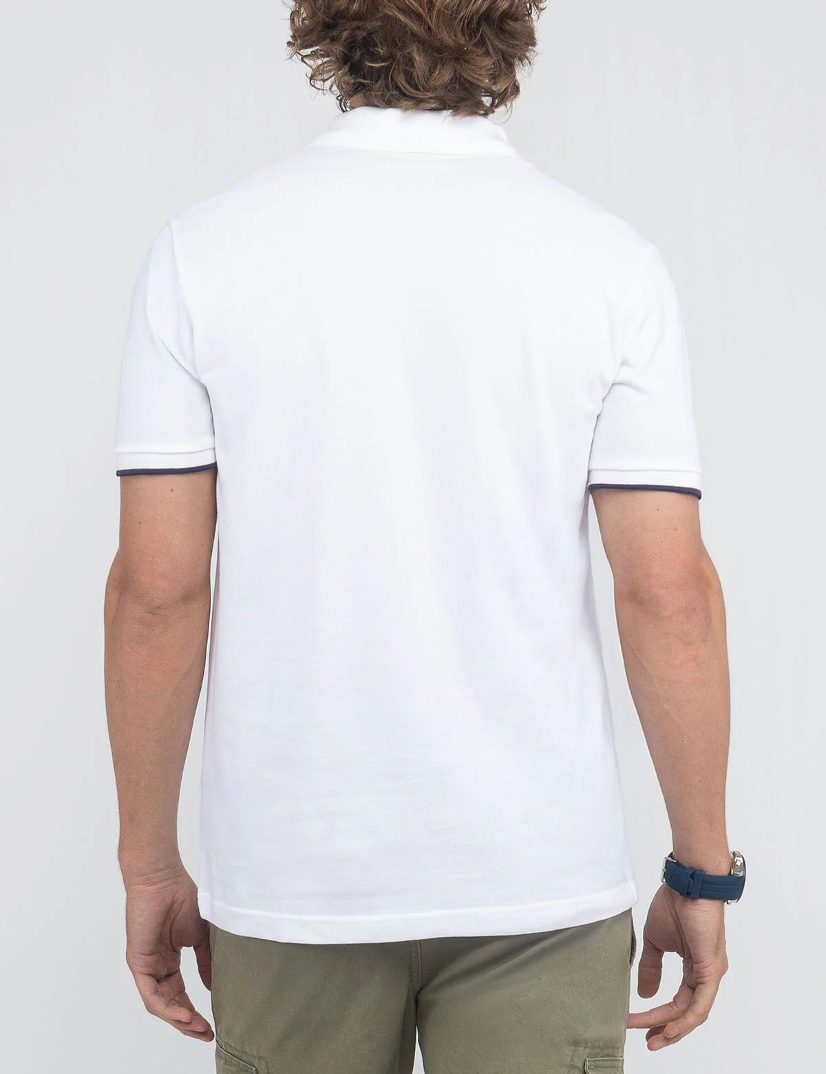 USPA EMBOSSED PIQUE POLO SHIRT - Image 8