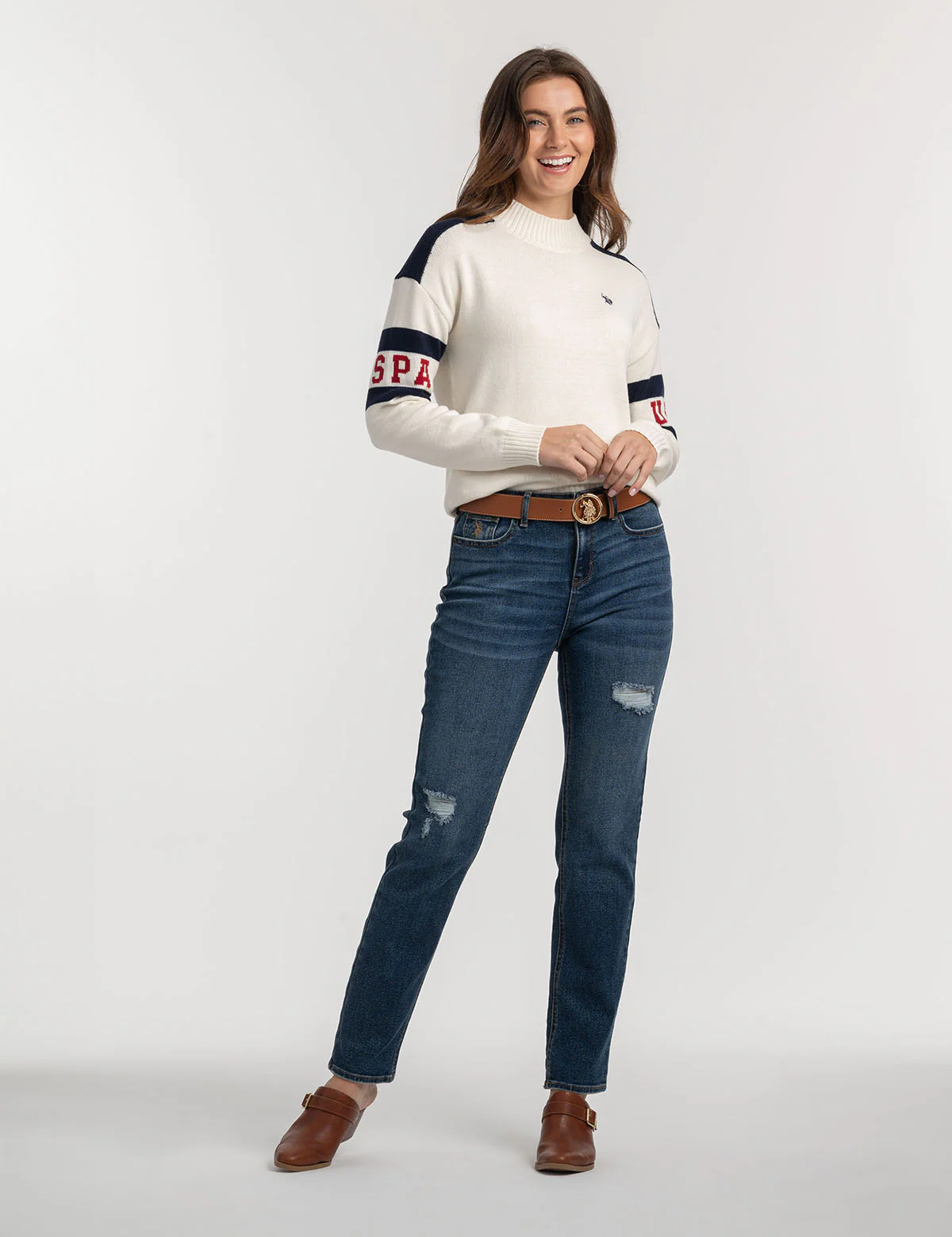 USPA FOOTBALL MOCK NECK SWEATER - Image 13