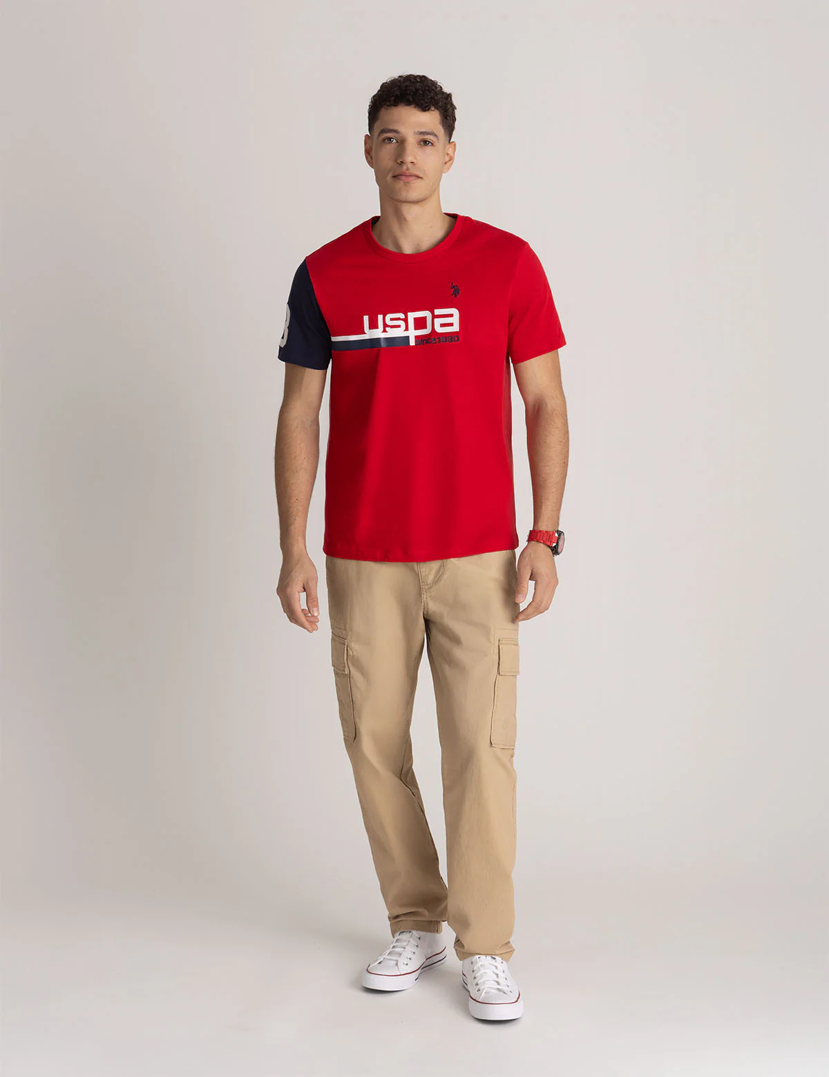 USPA GRAPHIC CREW NECK T-SHIRT - Image 8