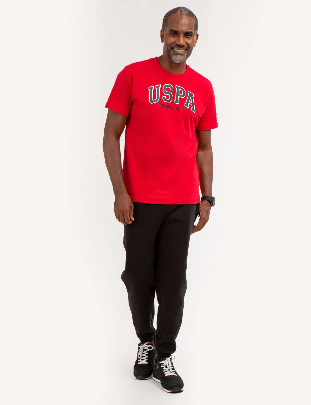 USPA GRAPHIC JERSEY CREW NECK T-SHIRT - Image 2