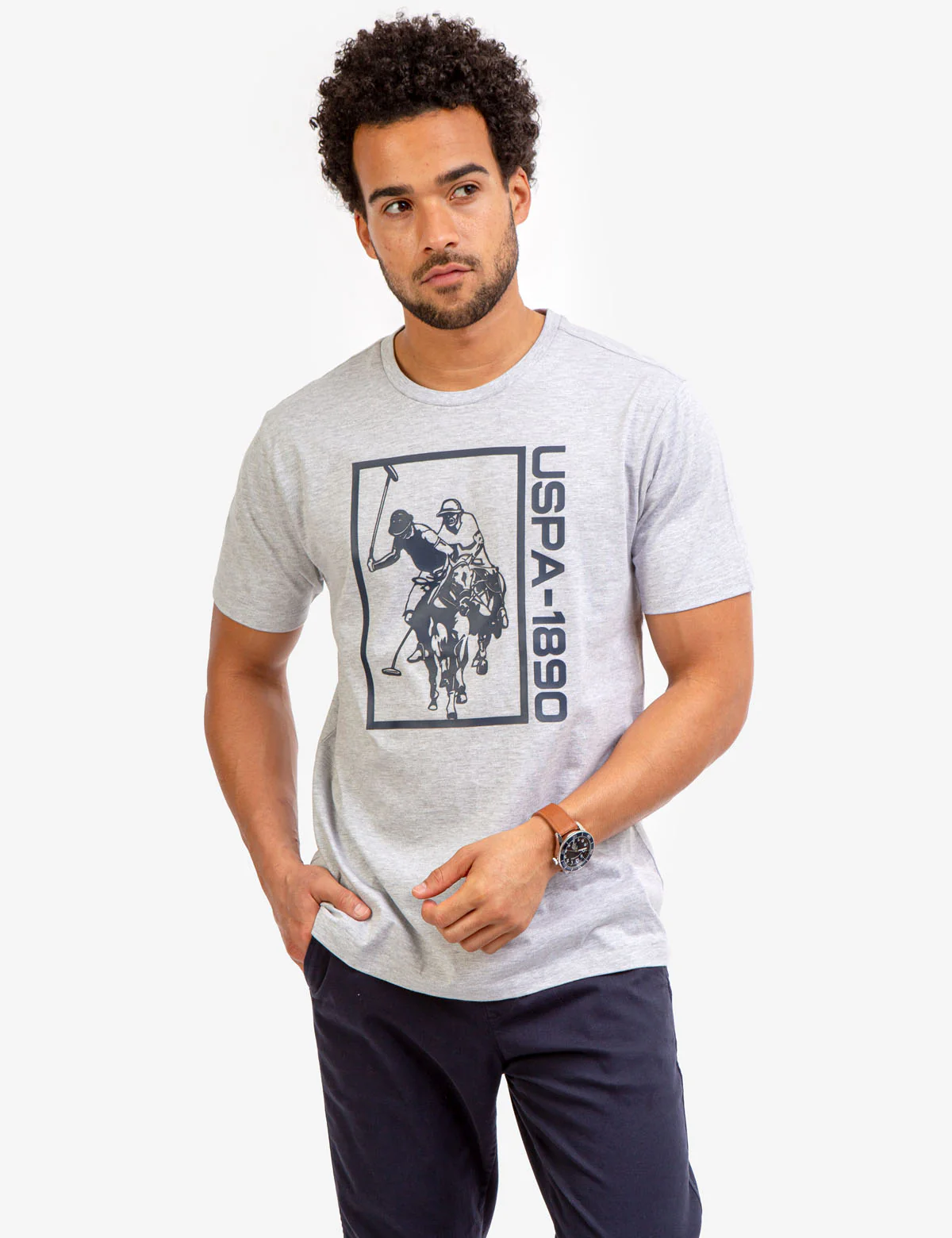 USPA GRAPHIC LOGO JERSEY T-SHIRT - Image 11