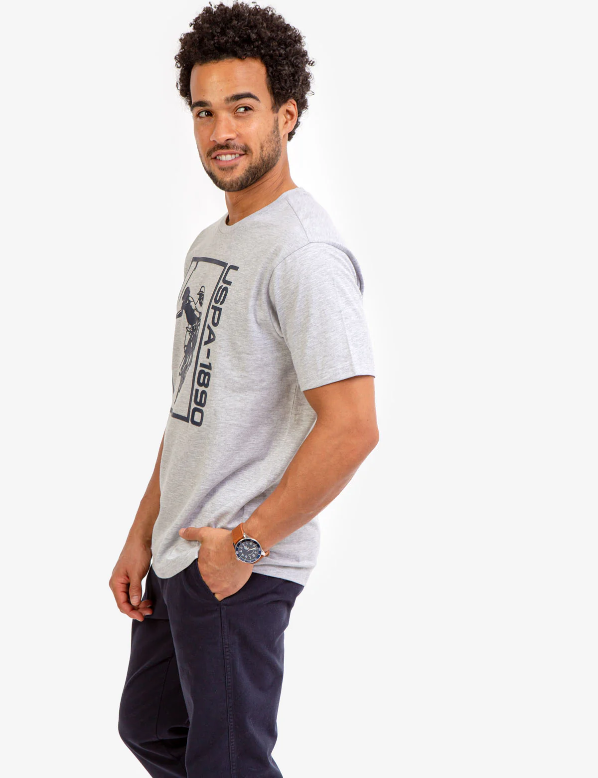 USPA GRAPHIC LOGO JERSEY T-SHIRT - Image 14