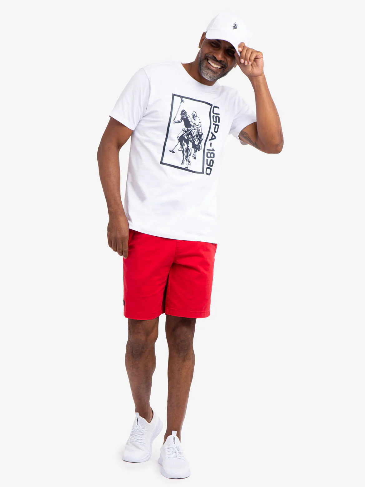 USPA GRAPHIC LOGO JERSEY T-SHIRT - Image 3