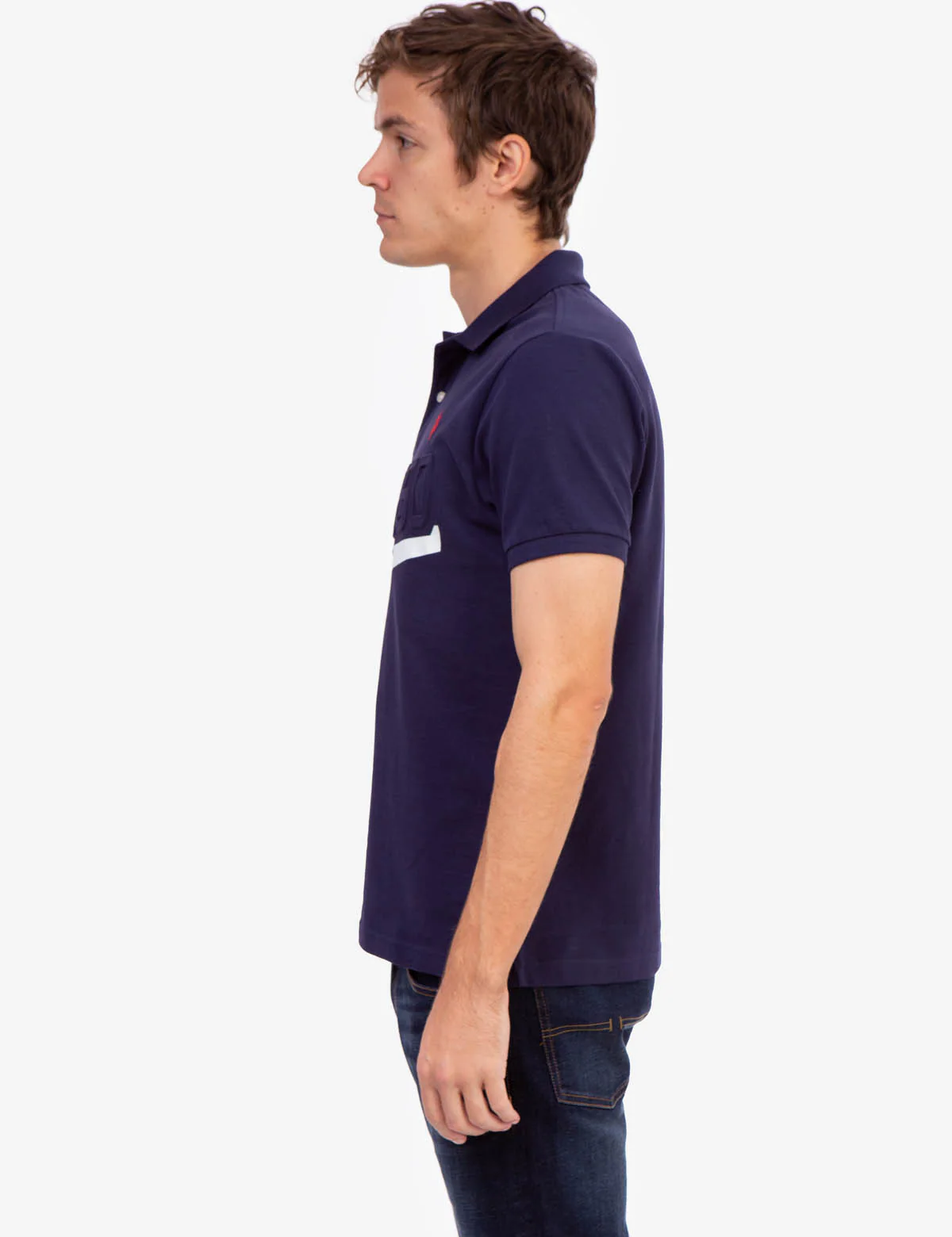 USPA GRAPHIC PIQUE POLO SHIRT - Image 3
