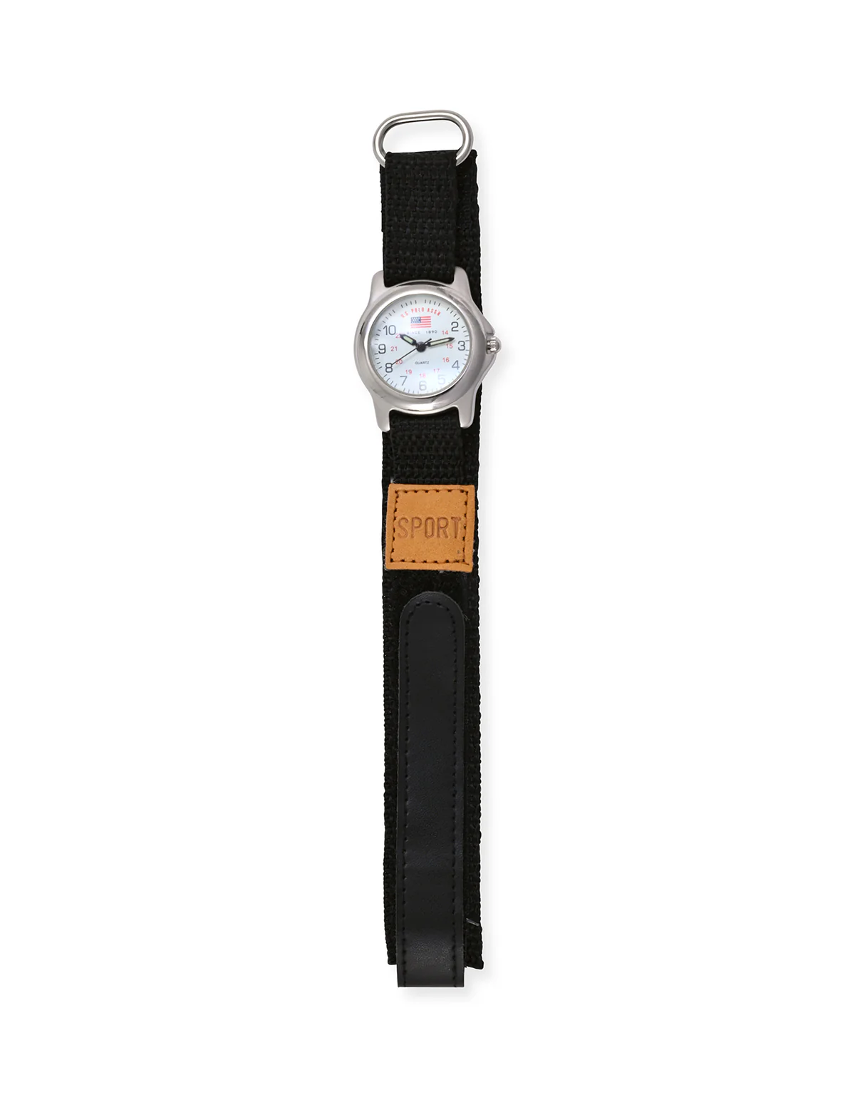 USPA JUNIOR BLACK NYLON FASTWRAP WATCH - Image 3