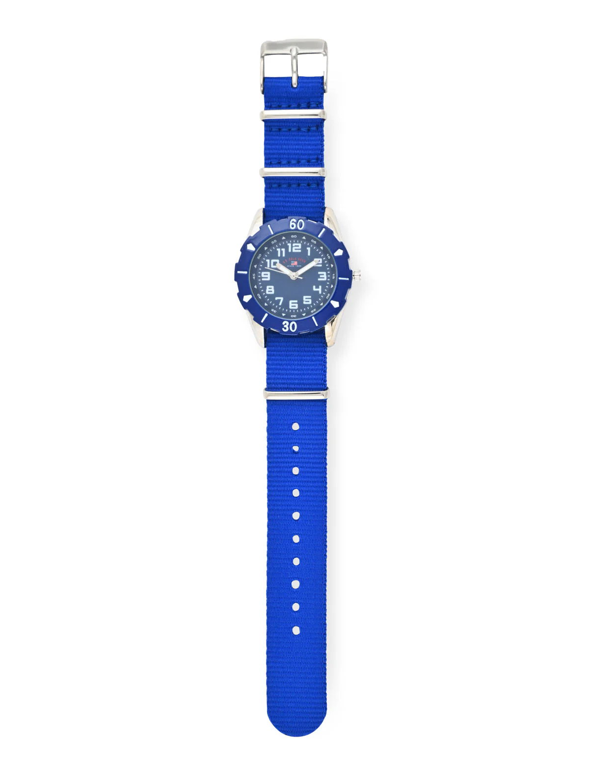 USPA JUNIOR BLUE NYLON STRAP WATCH - Image 3