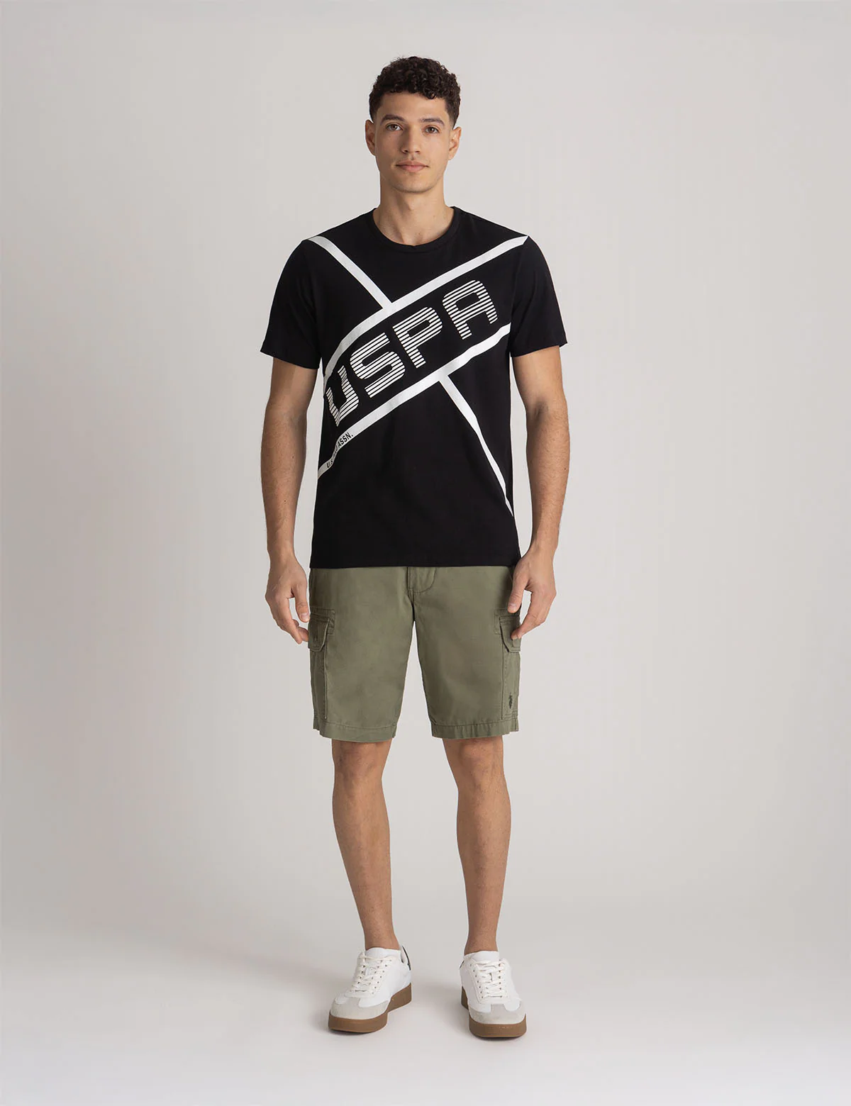USPA LINEAR GRAPHIC JERSEY T-SHIRT - Image 11