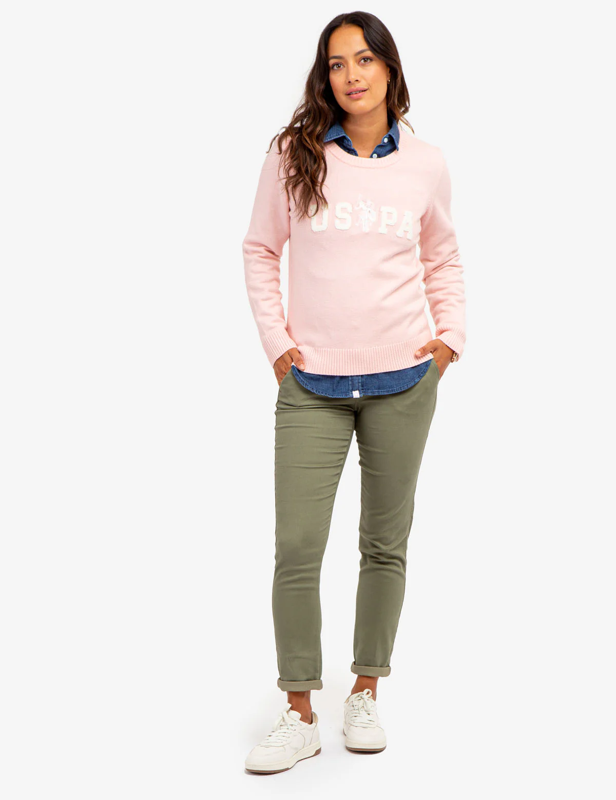 USPA LOGO CREW NECK SWEATER - Image 5