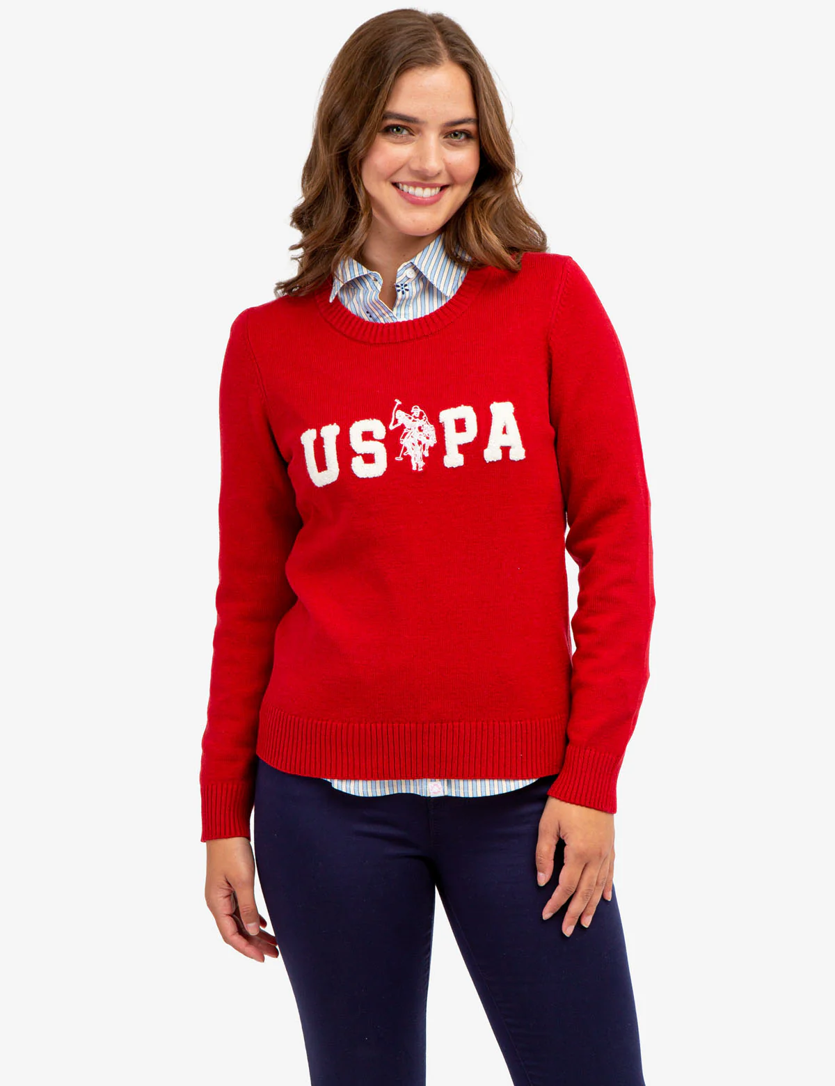 USPA LOGO CREW NECK SWEATER - Image 8