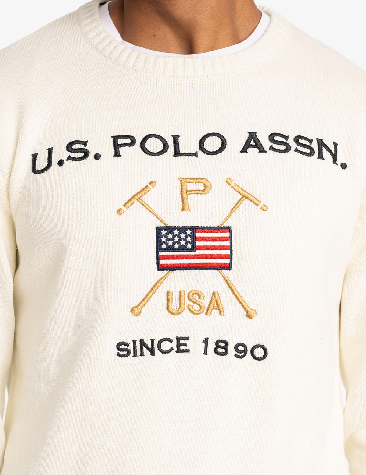 USPA MALLET CREW NECK SWEATER - Image 3