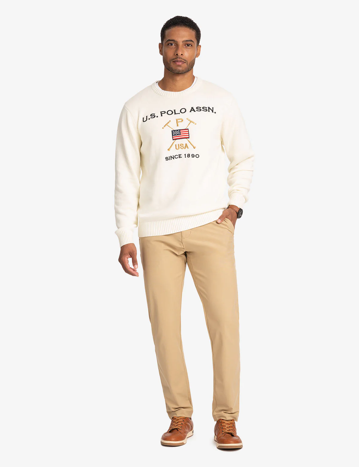 USPA MALLET CREW NECK SWEATER - Image 5