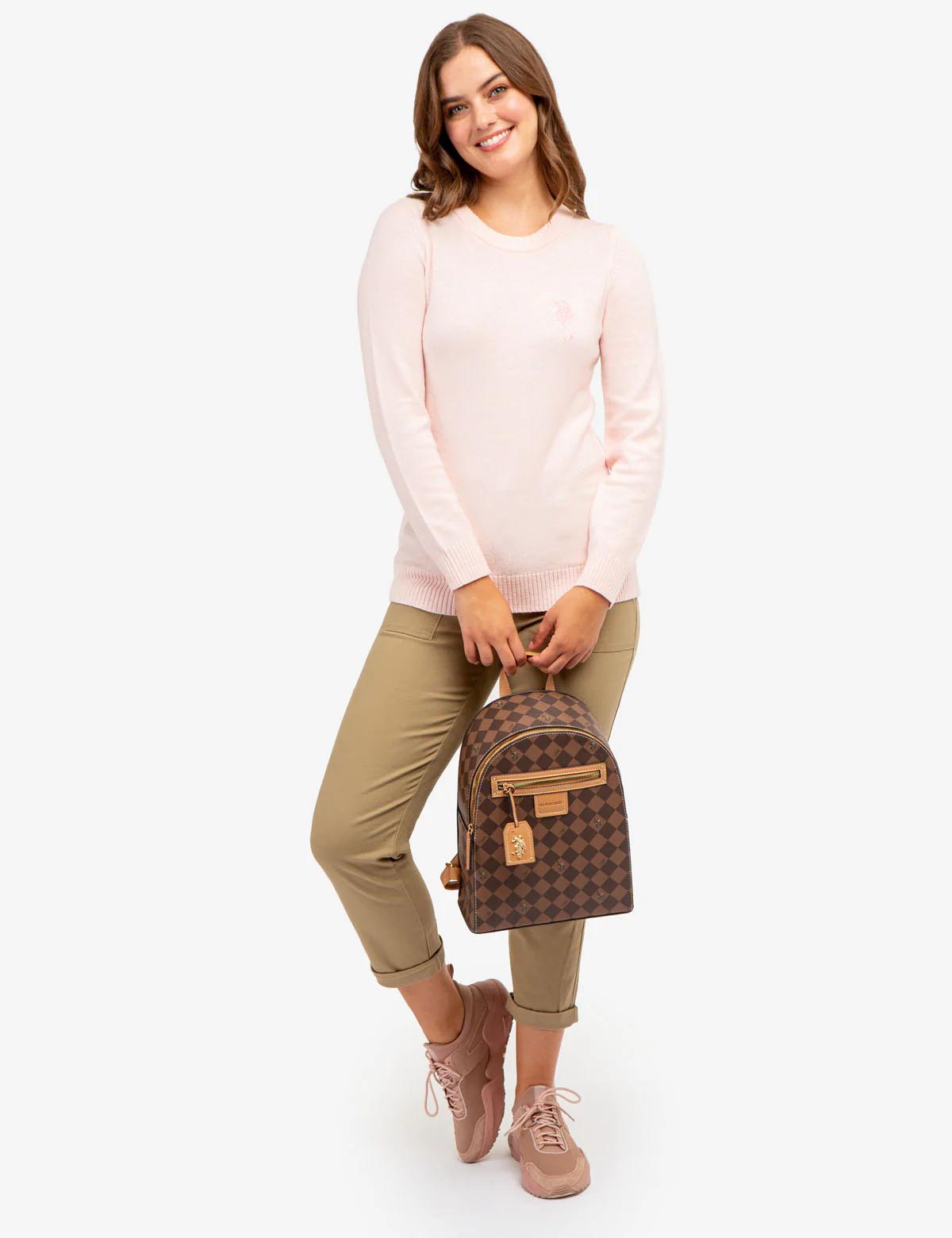 USPA MARLED CREW NECK SWEATER - Image 6