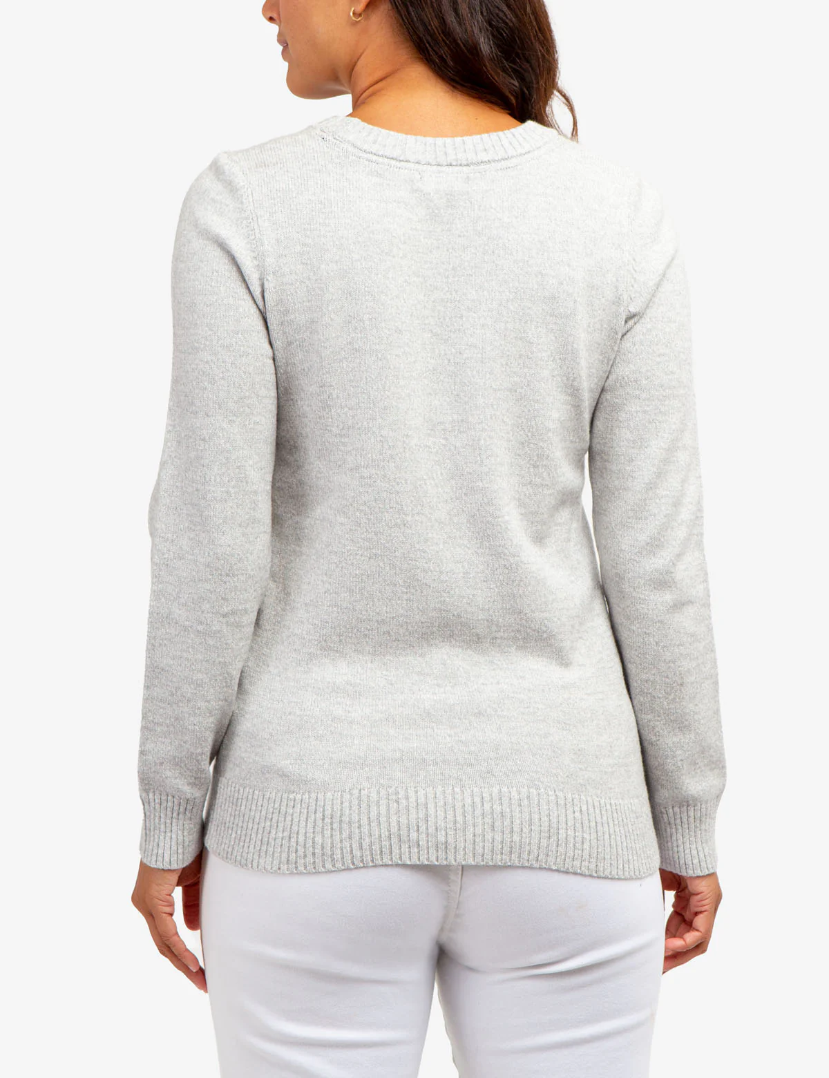 USPA MARLED CREW NECK SWEATER - Image 3